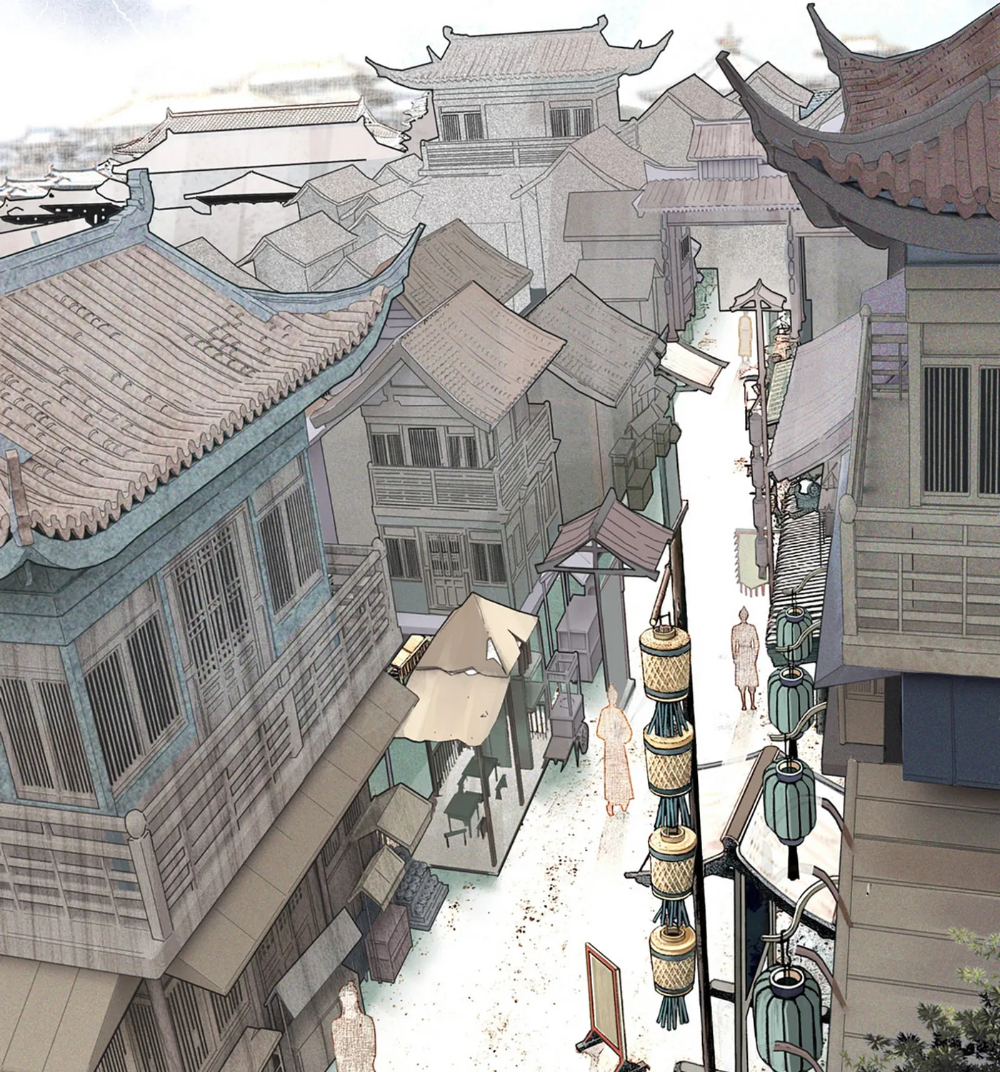 Tong Qian Kan Shi (Colored) Chapter 0 page 6 - 