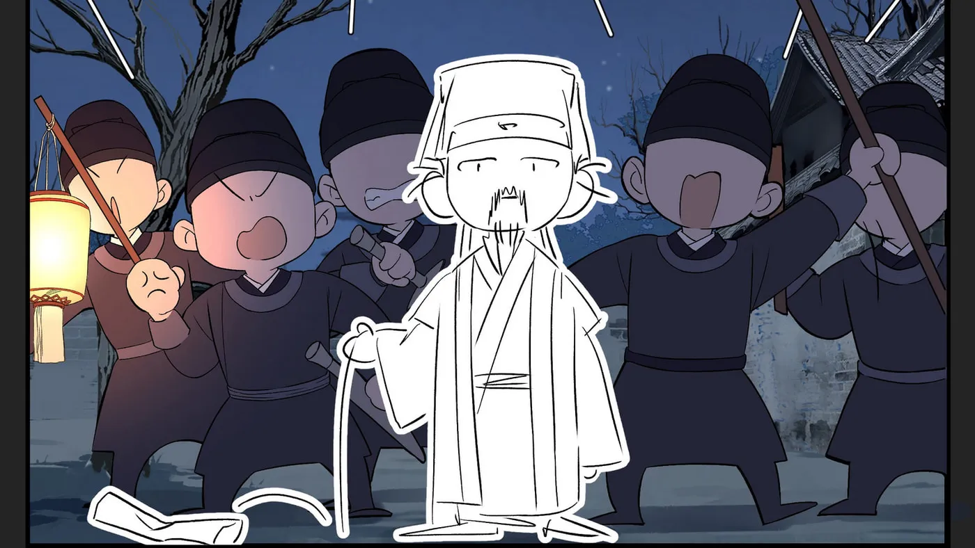 Tong Qian Kan Shi (Colored) Chapter 7 page 33 - 