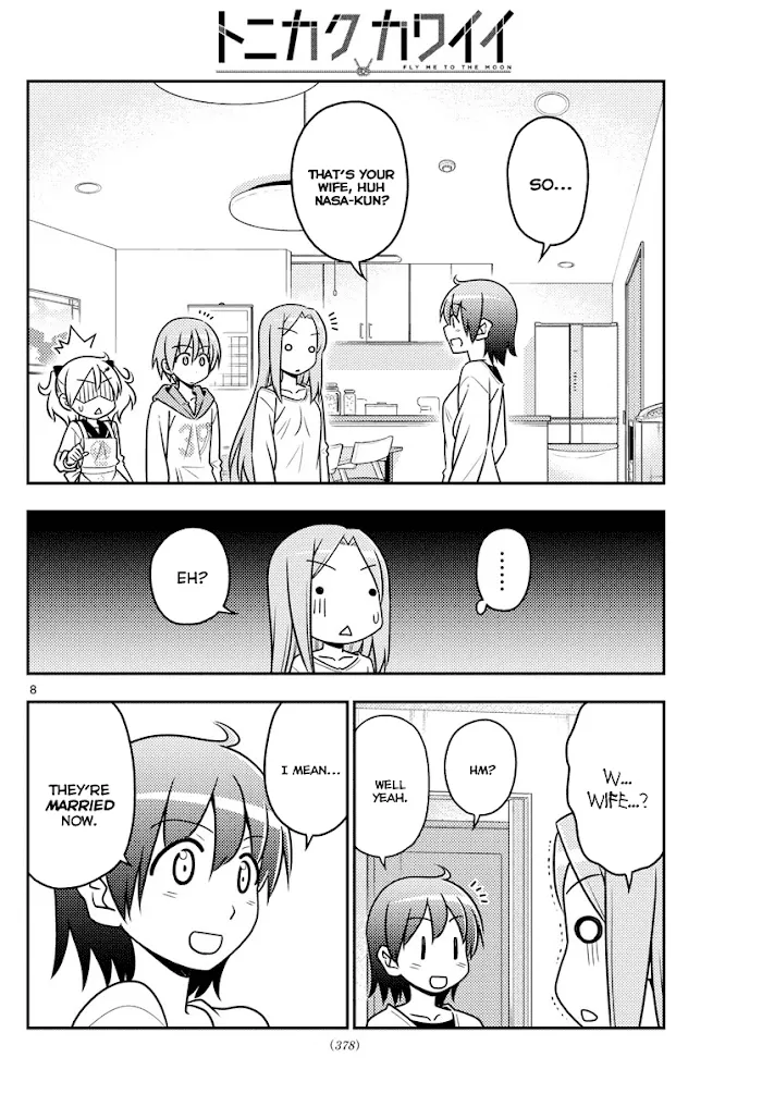 Read Tonikaku Kawaii chapter 32 image 7 on Lezhin