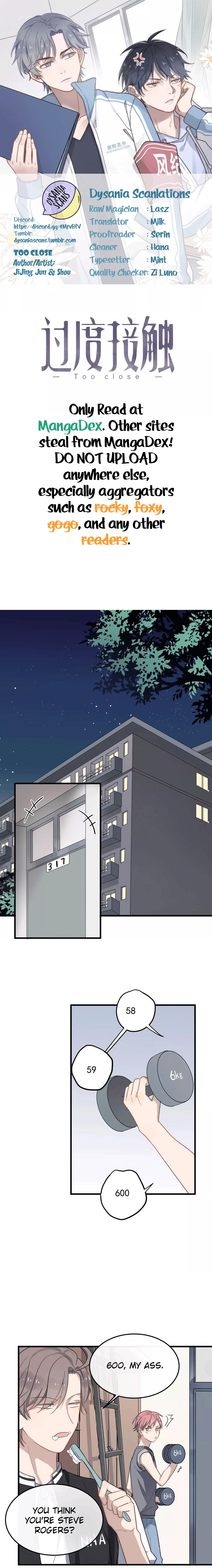 Read Too Close chapter 11 image 0 on Lezhin