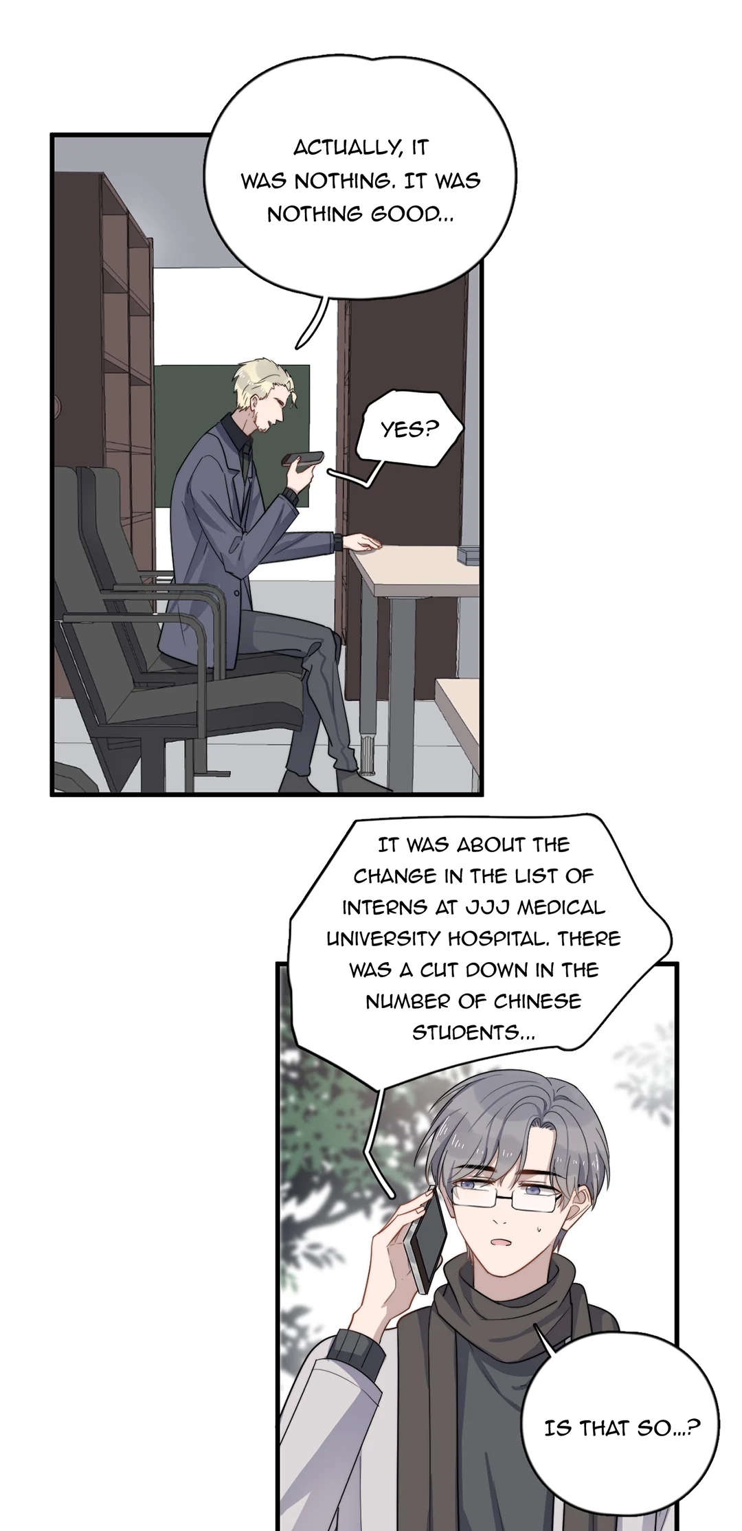 Read Too Close chapter 123 image 3 on Lezhin