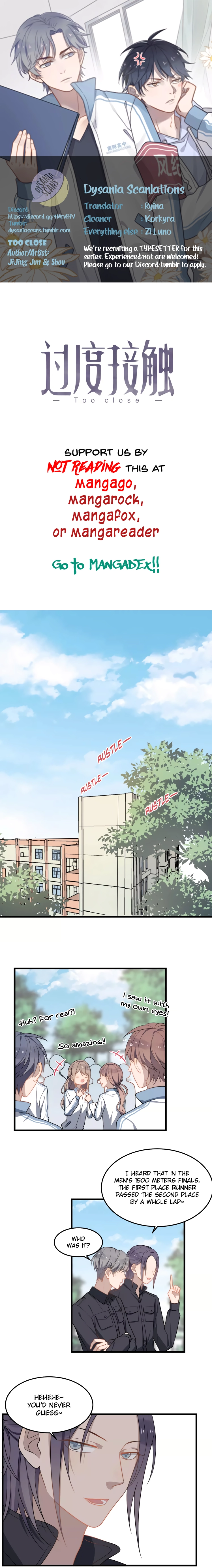 Read Too Close chapter 17 image 0 on Lezhin