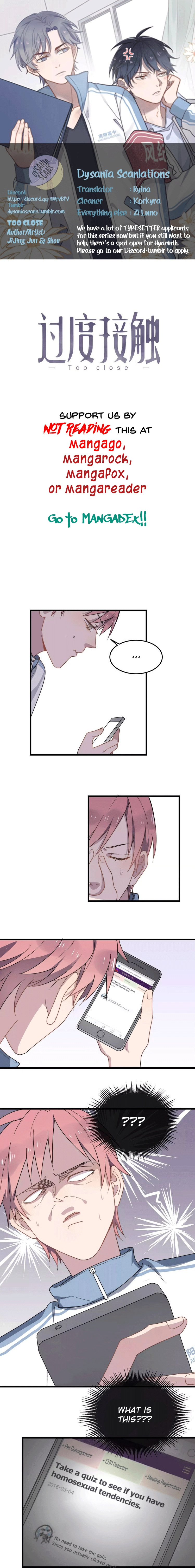 Read Too Close chapter 19 image 0 on Lezhin