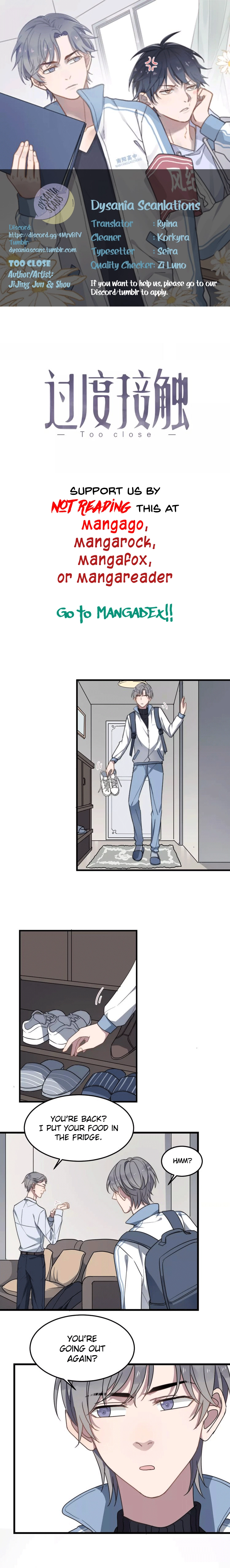Read Too Close chapter 20 image 0 on Lezhin