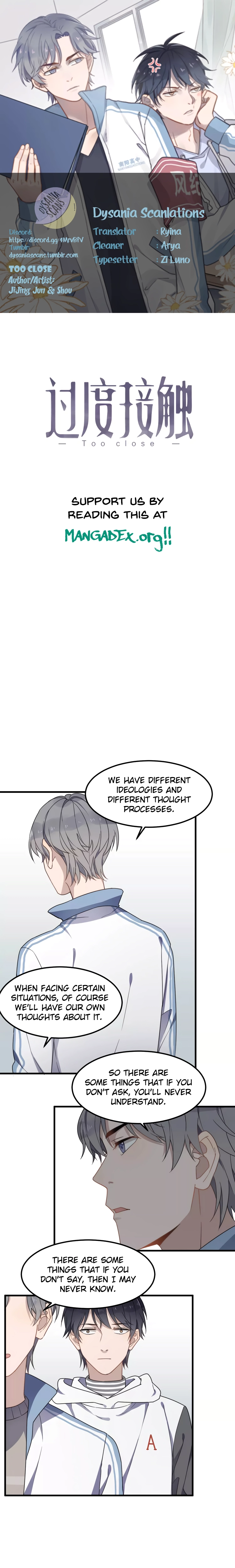 Read Too Close chapter 33 image 0 on Lezhin