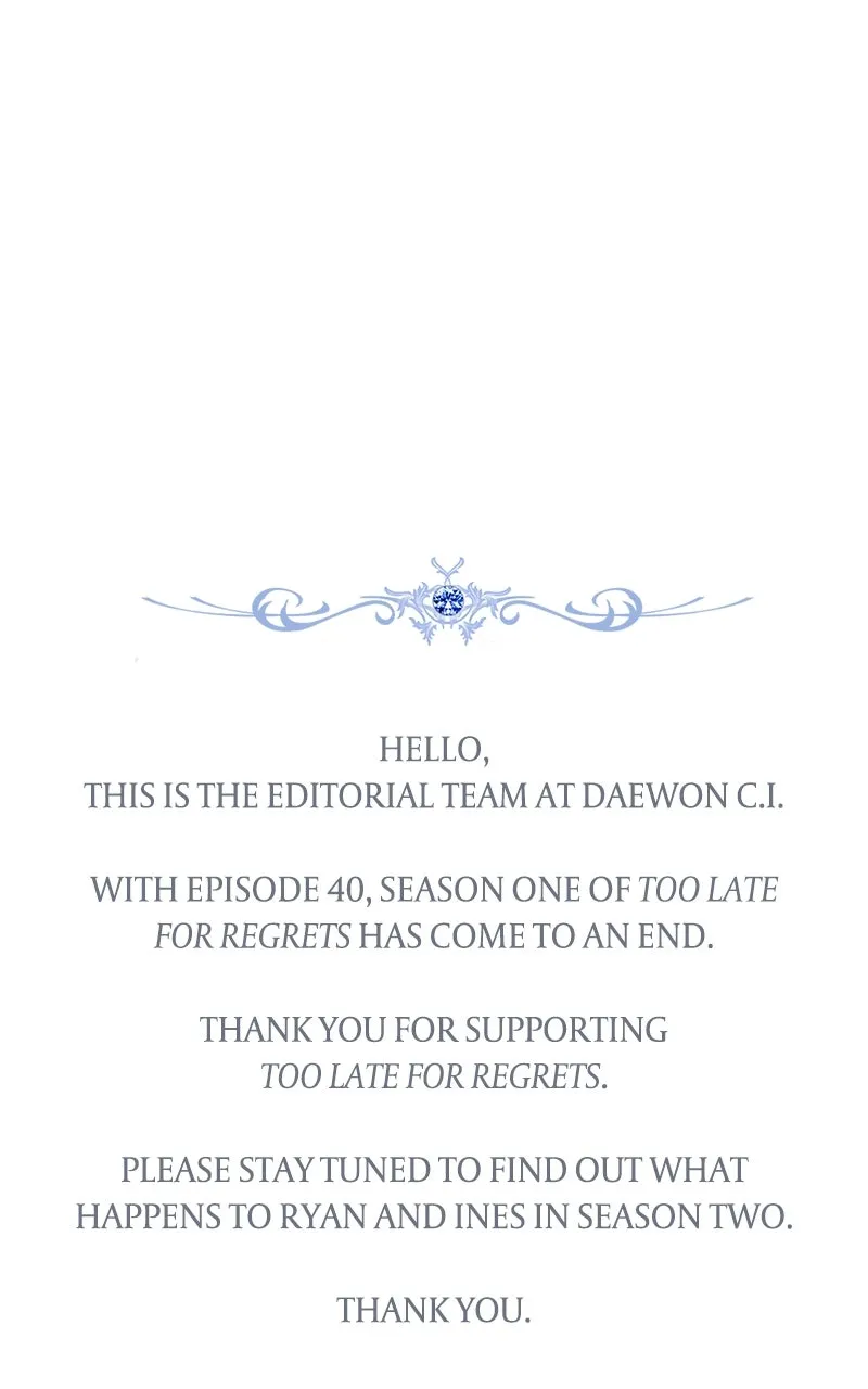 Read Too Late for Regrets chapter 40 image 95 on Lezhin