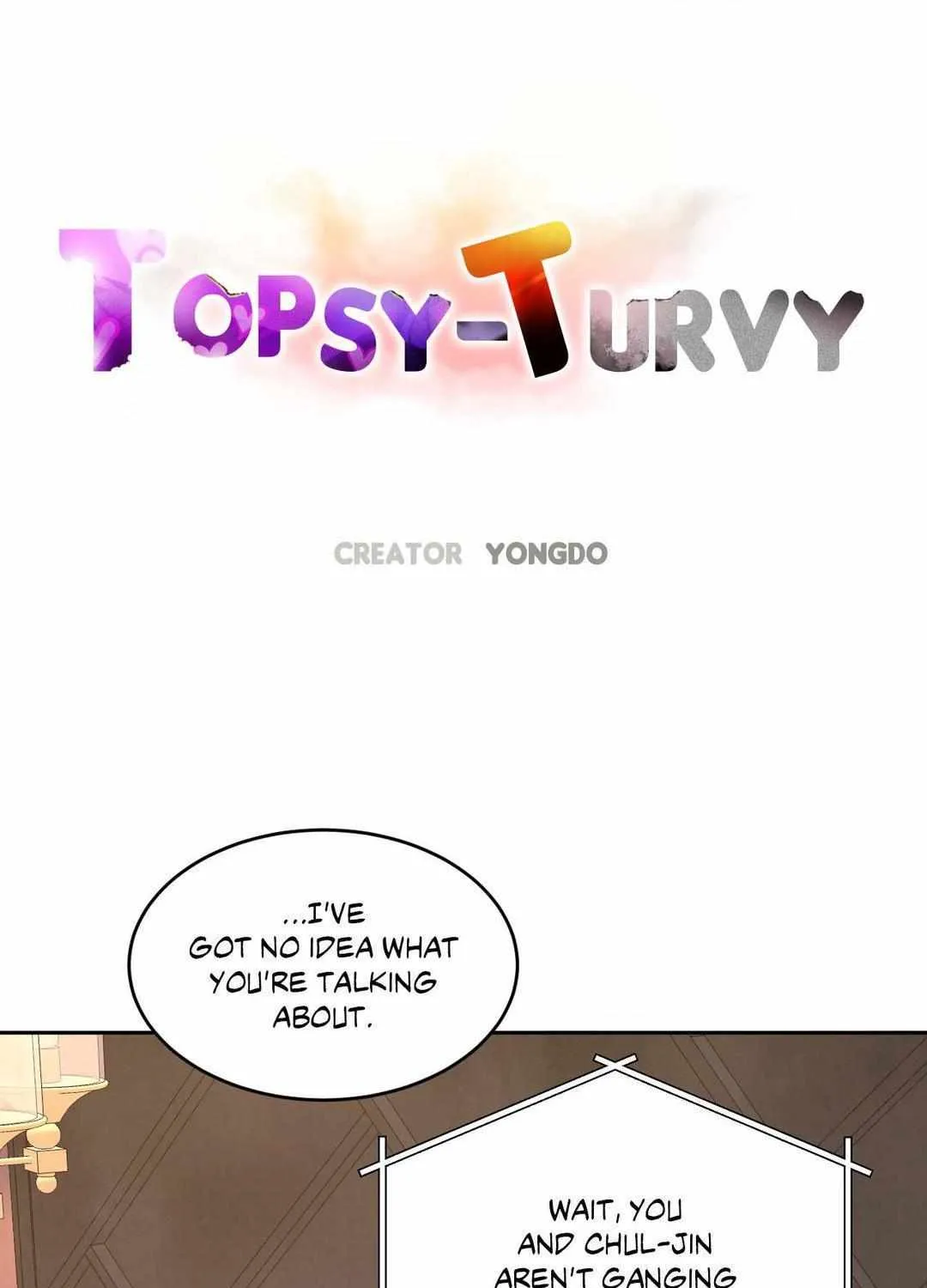 Read Topsy-Turvy chapter 104 image 2 on Lezhin