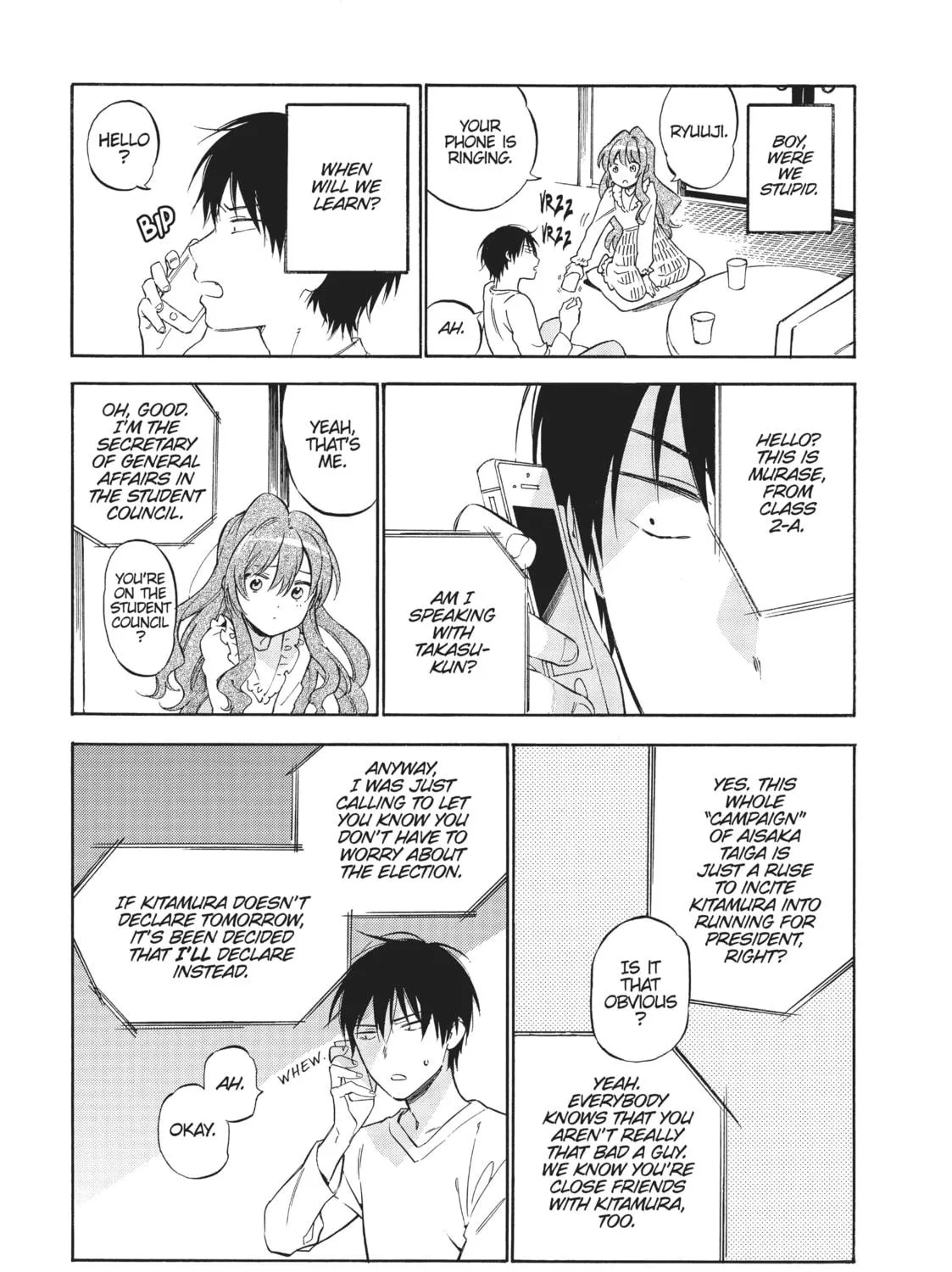 Read Toradora! chapter 64 image 16 on Lezhin