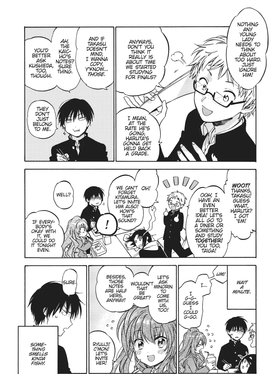 Read Toradora! chapter 69 image 14 on Lezhin
