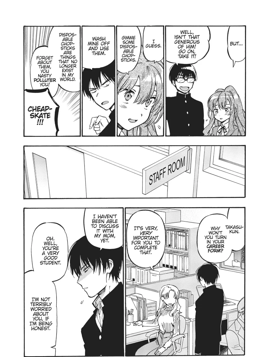 Read Toradora! chapter 87 image 14 on Lezhin
