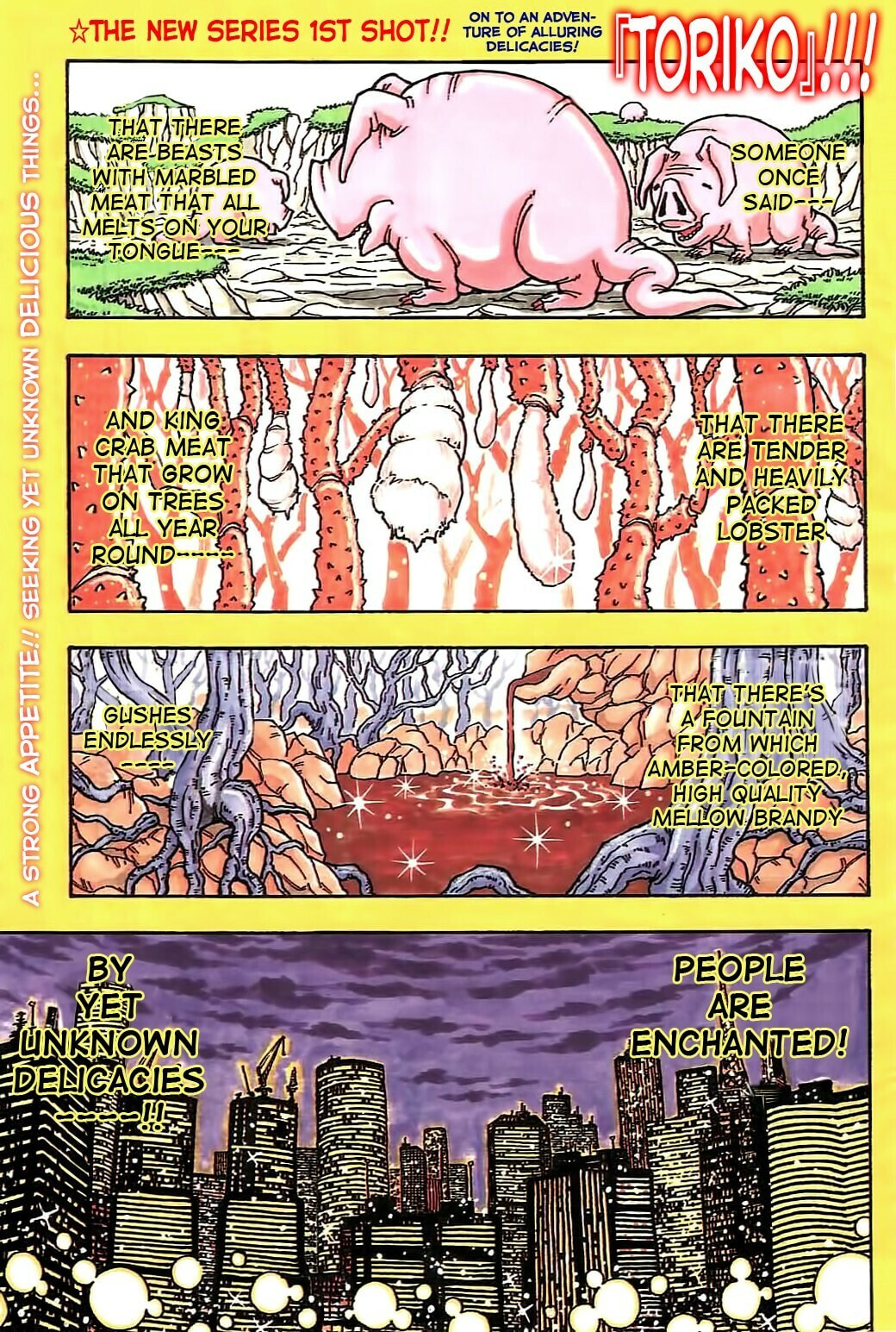 Read Toriko chapter 1 image 0 on Lezhin