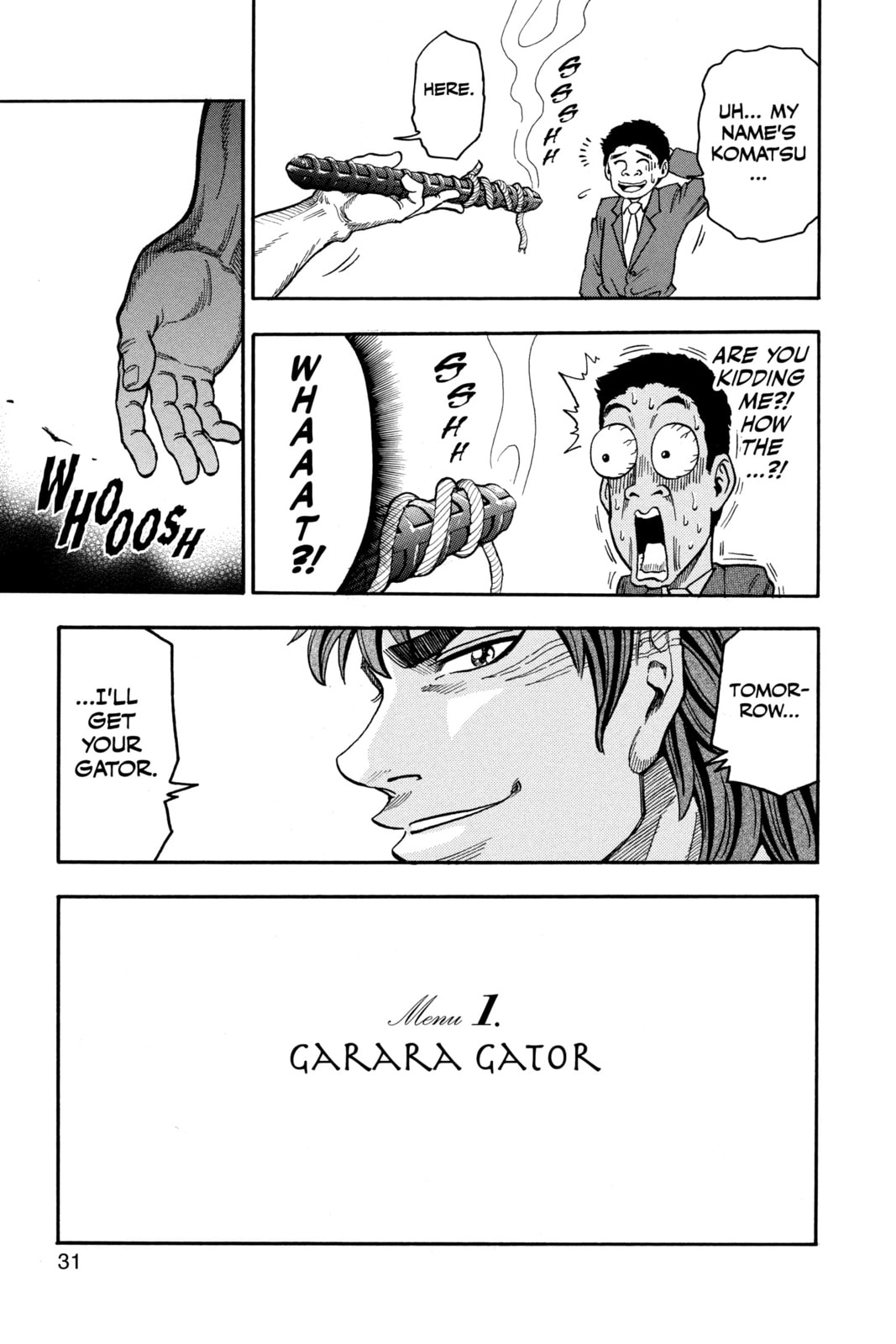 Read Toriko chapter 1 image 26 on Lezhin