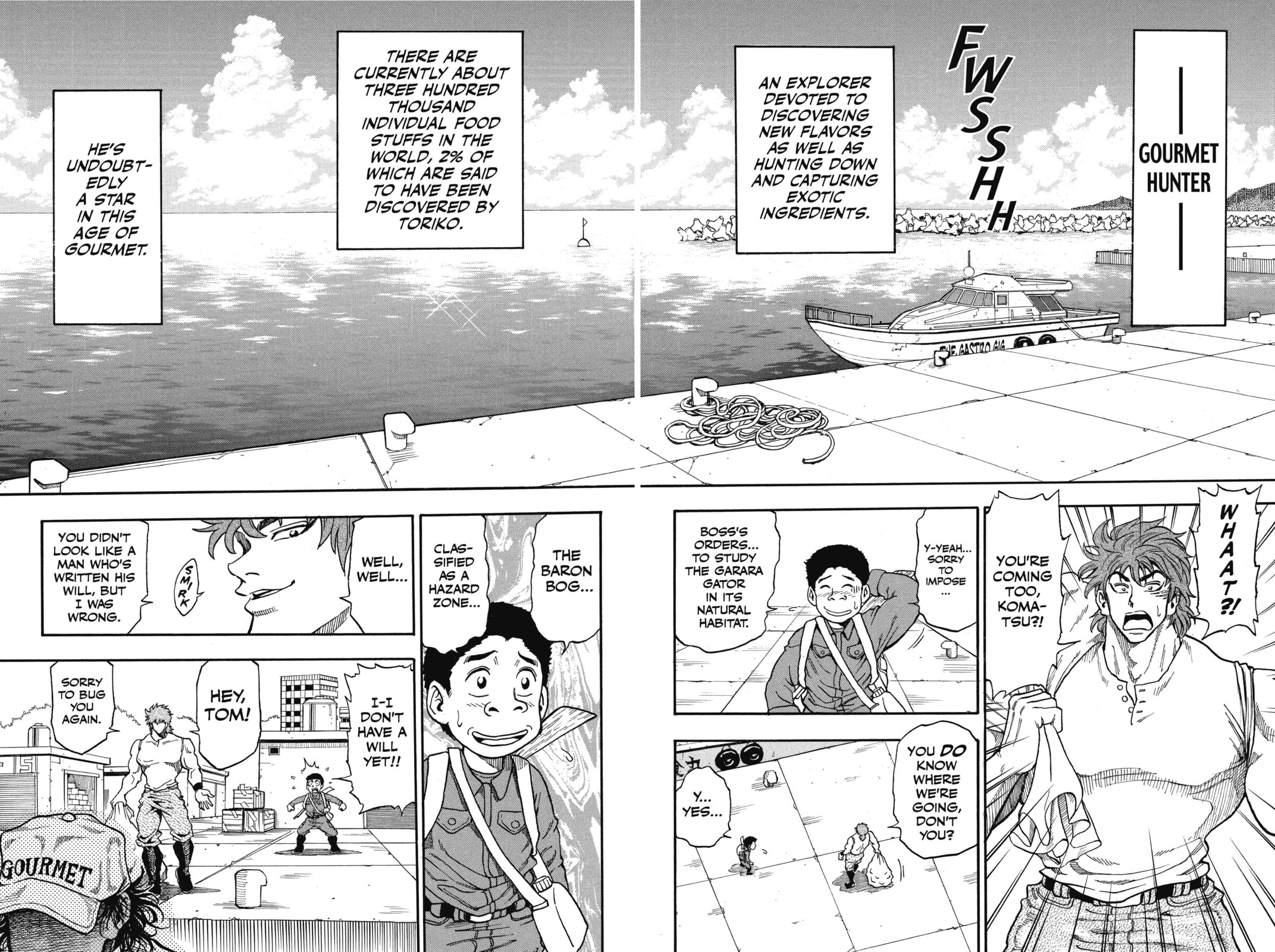 Read Toriko chapter 1 image 27 on Lezhin