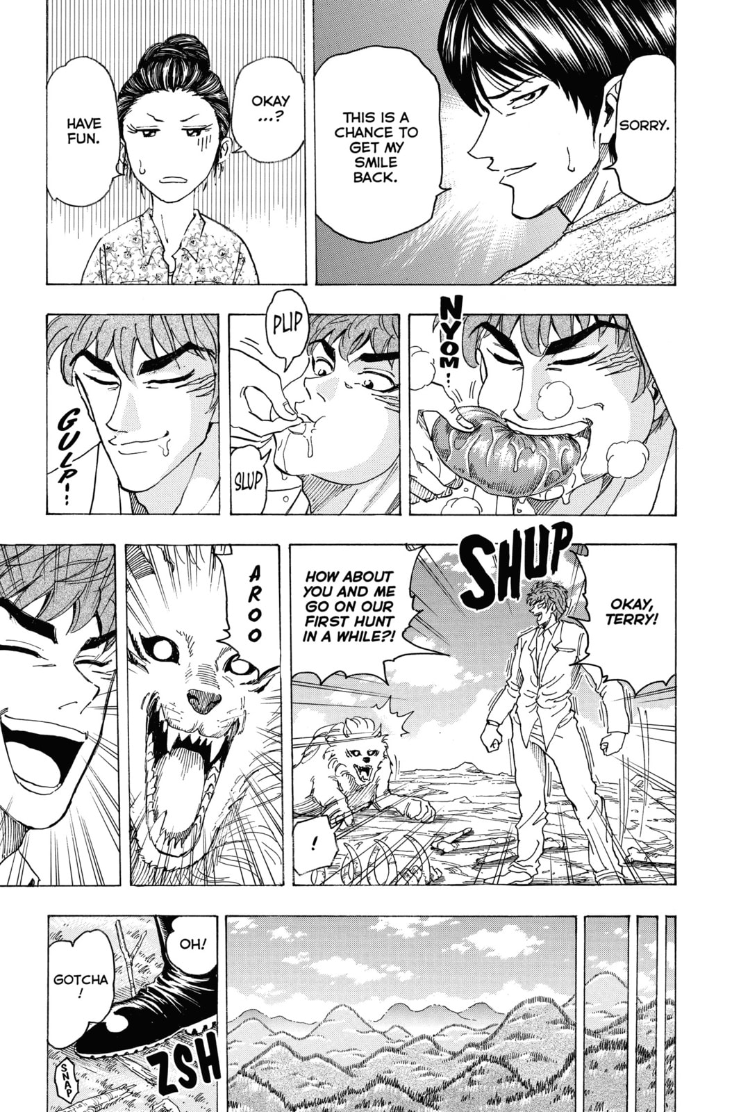 Read Toriko chapter 100 image 12 on Lezhin