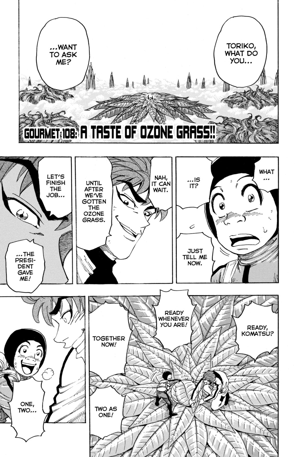 Read Toriko chapter 108 image 0 on Lezhin