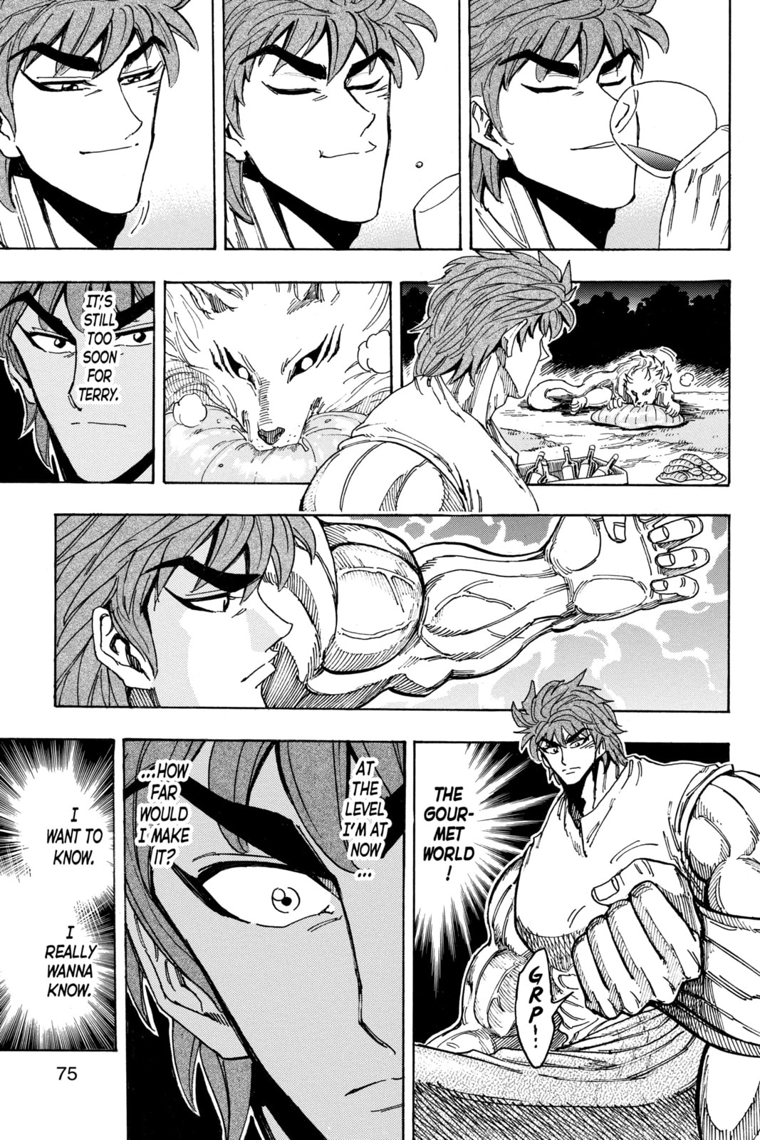 Read Toriko chapter 110 image 7 on Lezhin