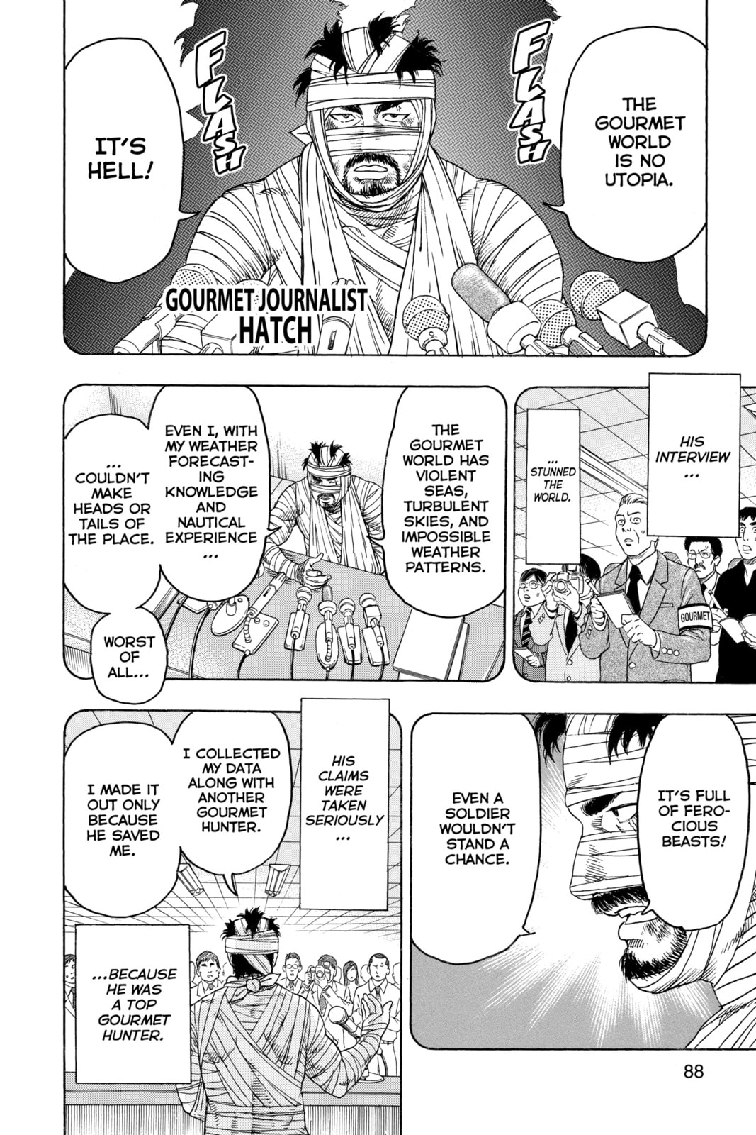 Read Toriko chapter 111 image 1 on Lezhin