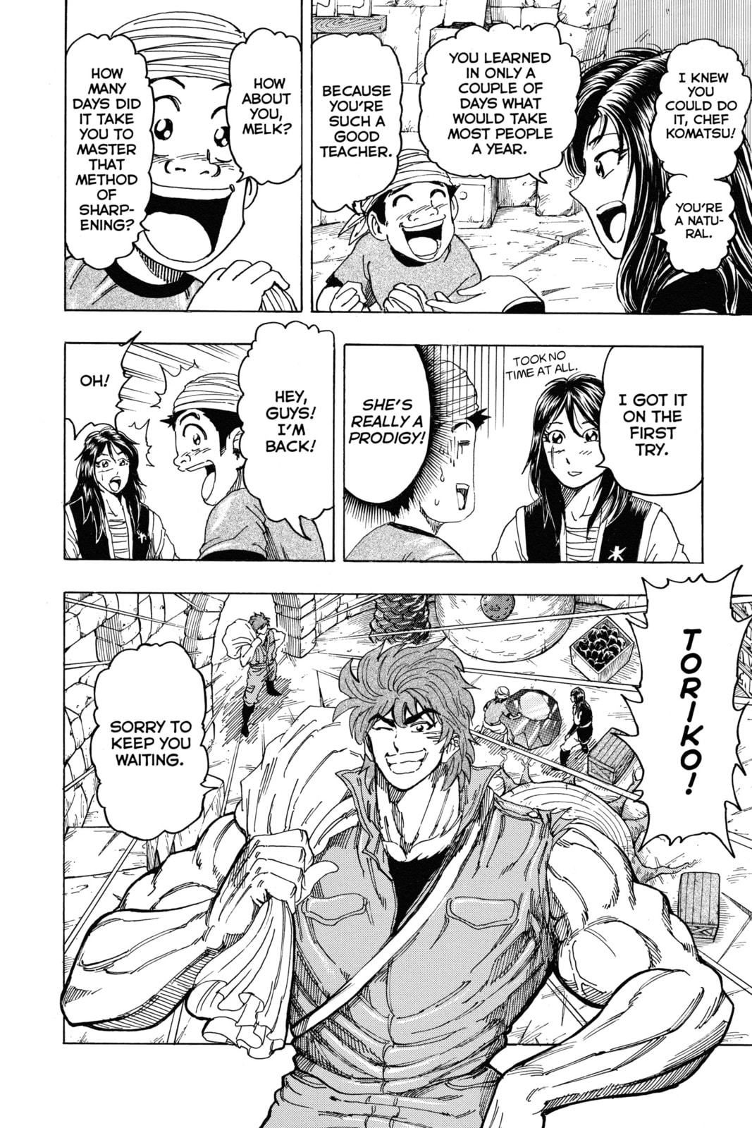 Read Toriko chapter 123 image 8 on Lezhin
