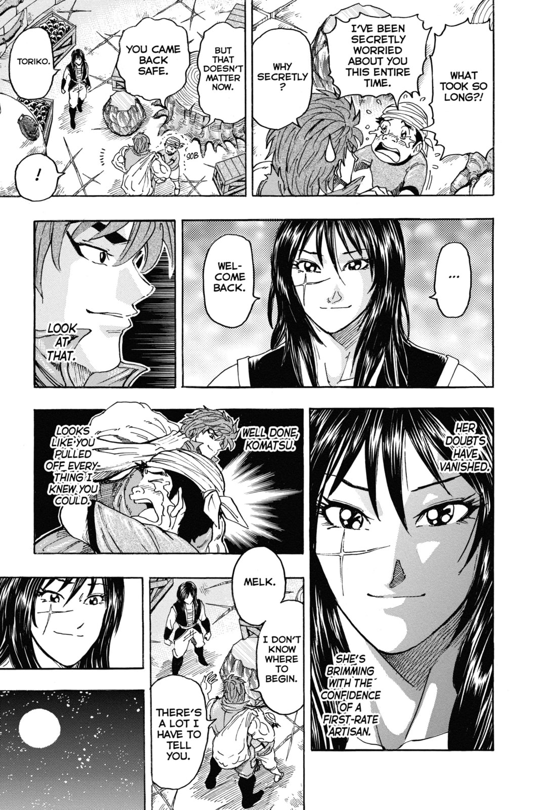 Read Toriko chapter 123 image 9 on Lezhin