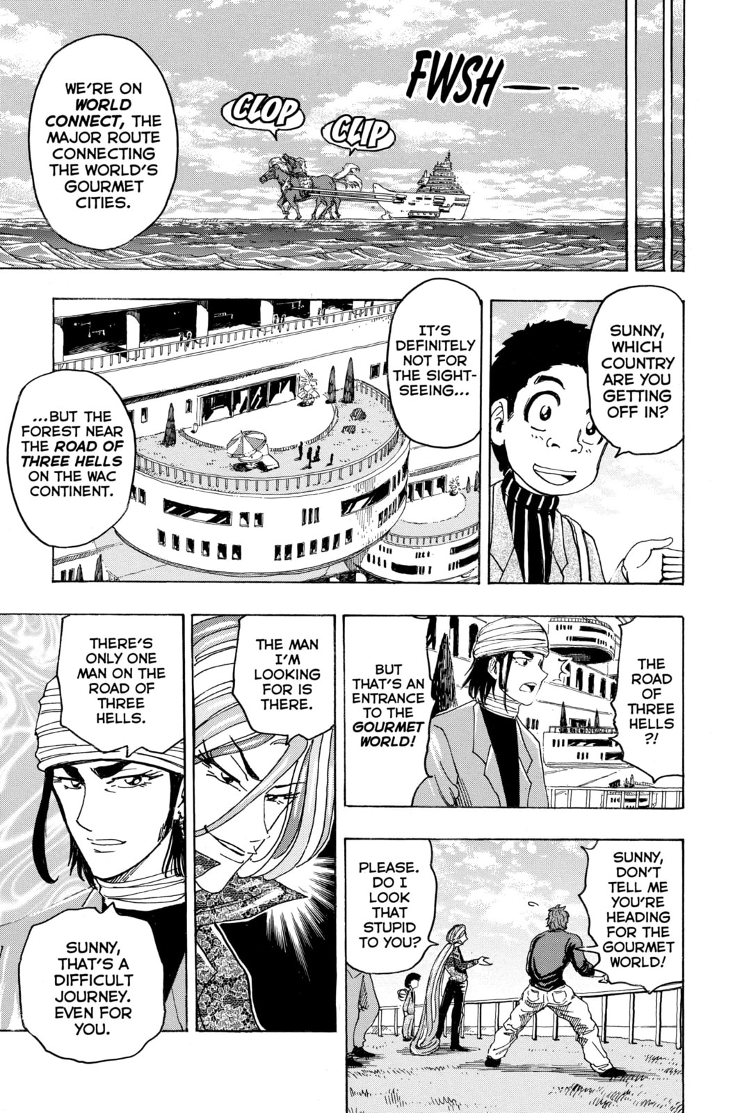 Read Toriko chapter 125 image 7 on Lezhin