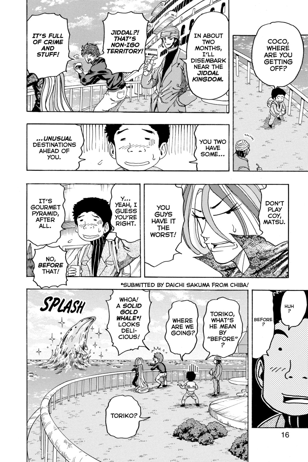 Read Toriko chapter 125 image 8 on Lezhin