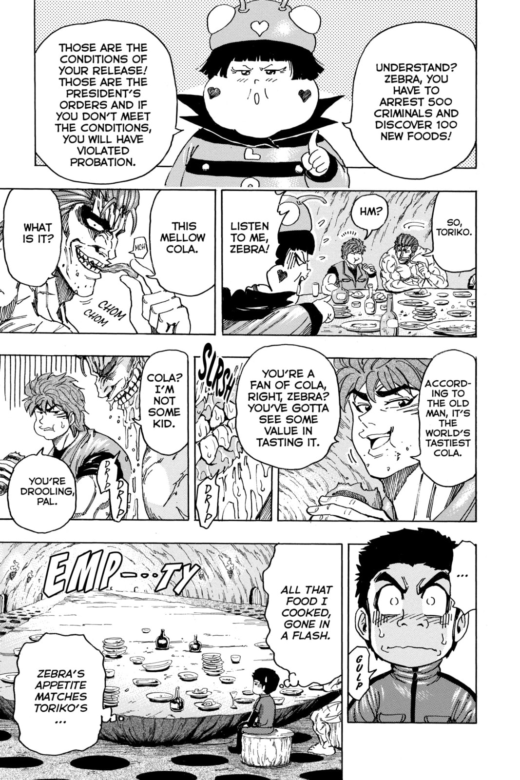 Read Toriko chapter 128 image 8 on Lezhin