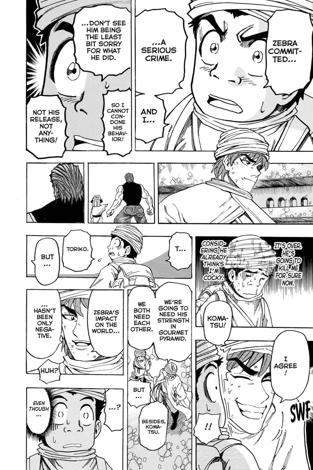 Read Toriko chapter 129 image 8 on Lezhin