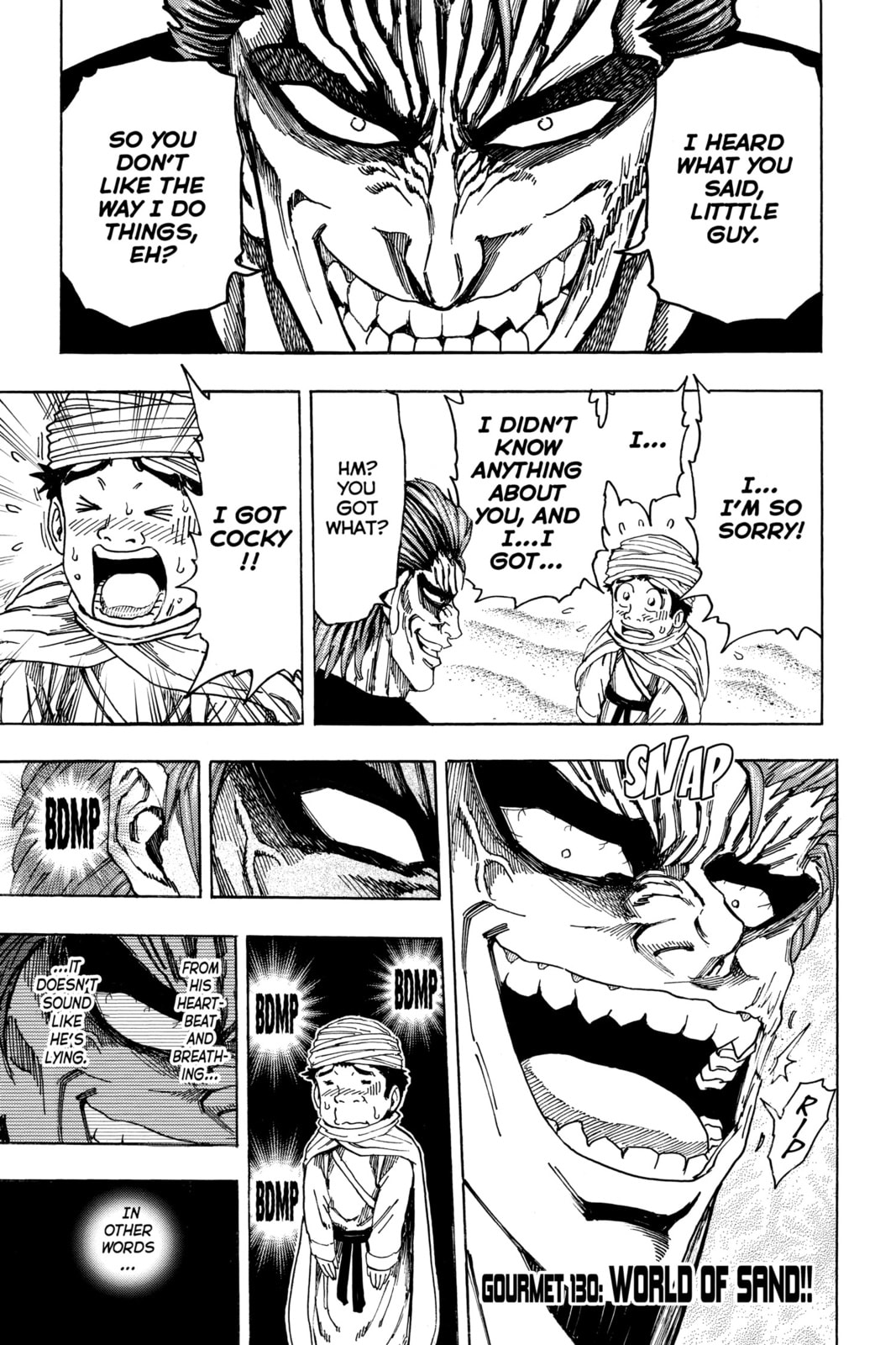 Read Toriko chapter 130 image 0 on Lezhin