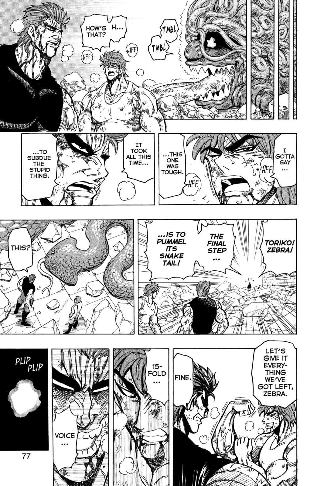 Read Toriko chapter 138 image 18 on Lezhin