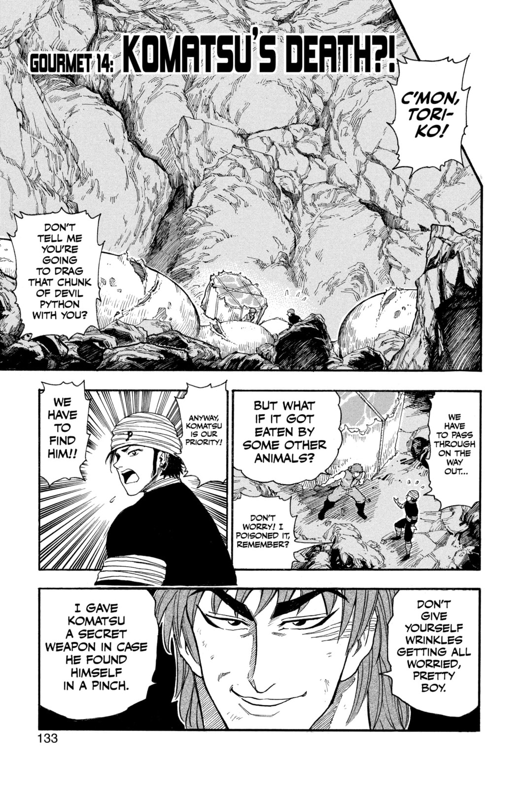 Read Toriko chapter 14 image 2 on Lezhin