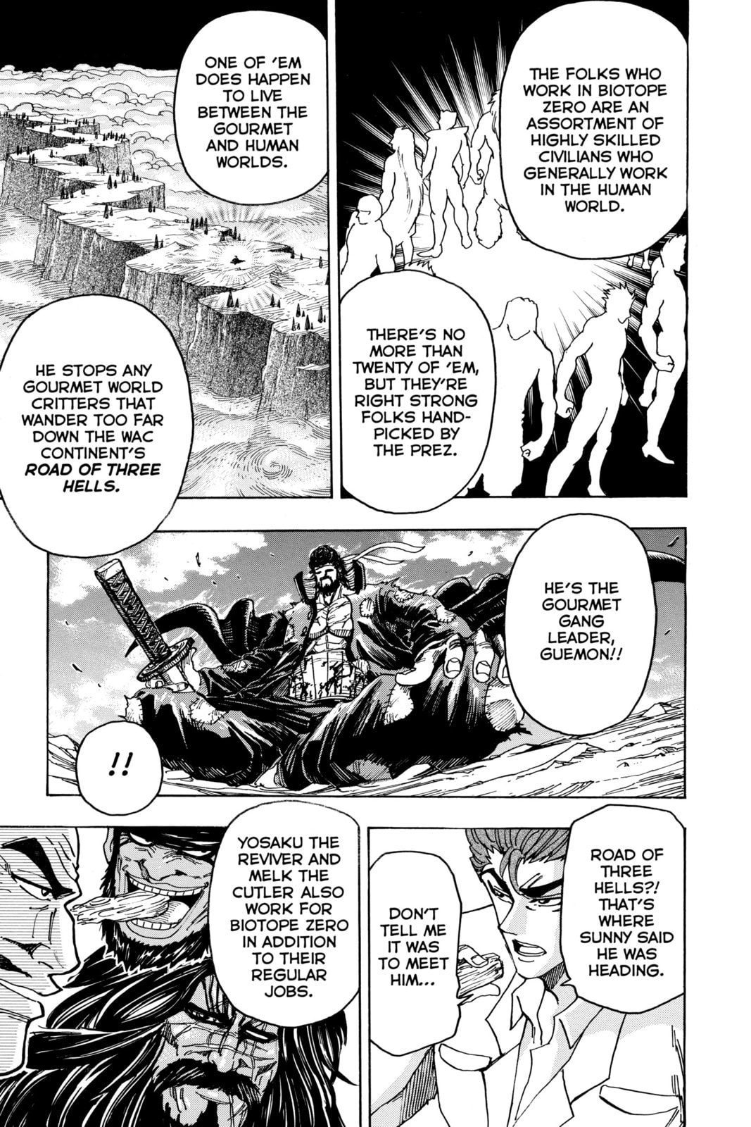 Read Toriko chapter 143 image 6 on Lezhin