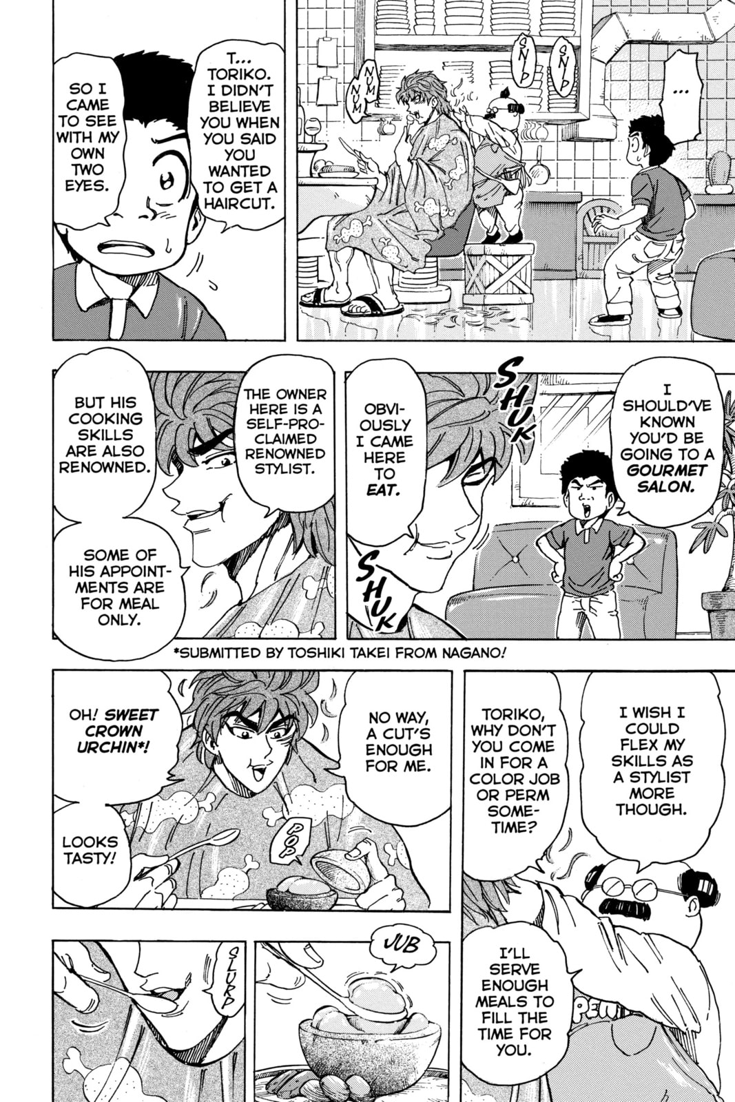 Read Toriko chapter 159 image 7 on Lezhin