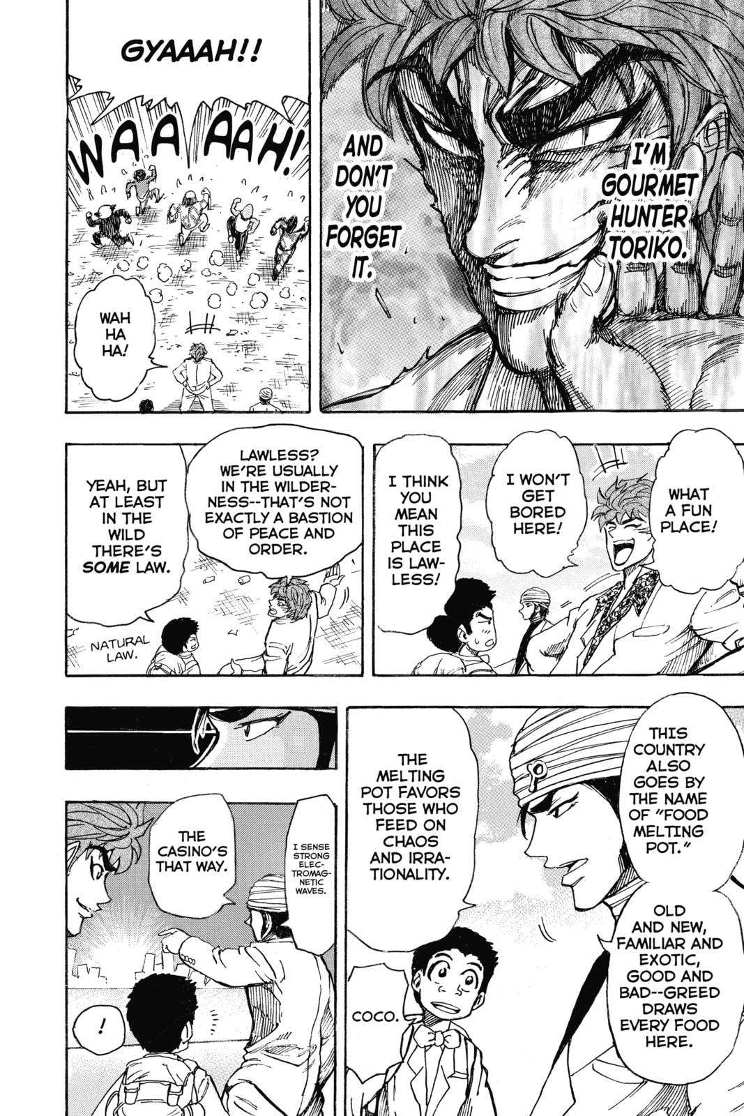 Read Toriko chapter 160 image 12 on Lezhin