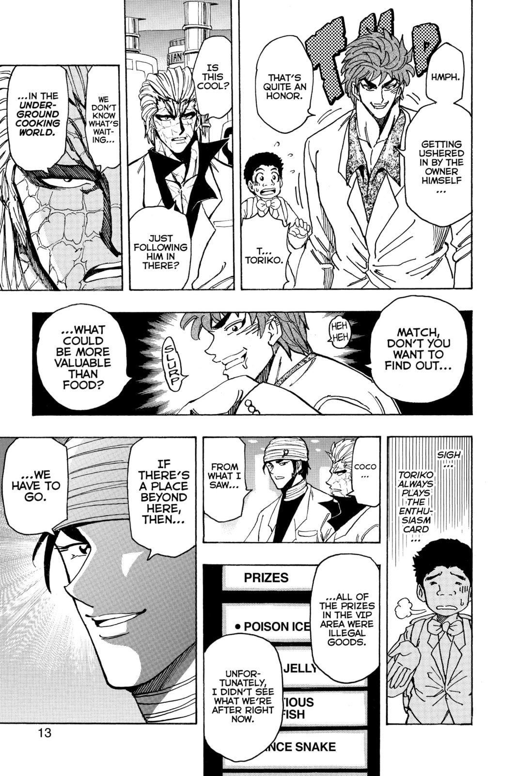 Read Toriko chapter 163 image 8 on Lezhin