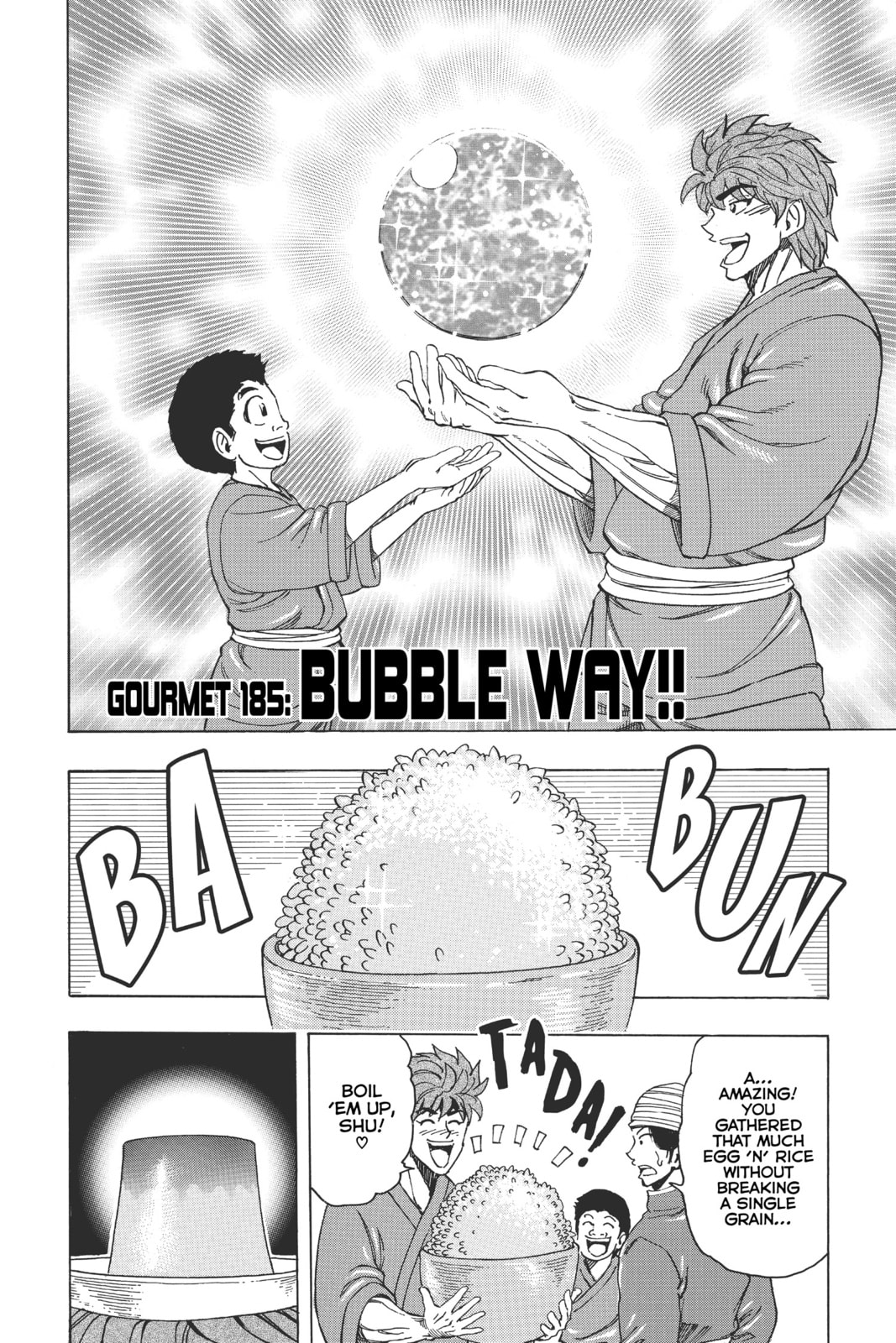 Read Toriko chapter 185 image 1 on Lezhin