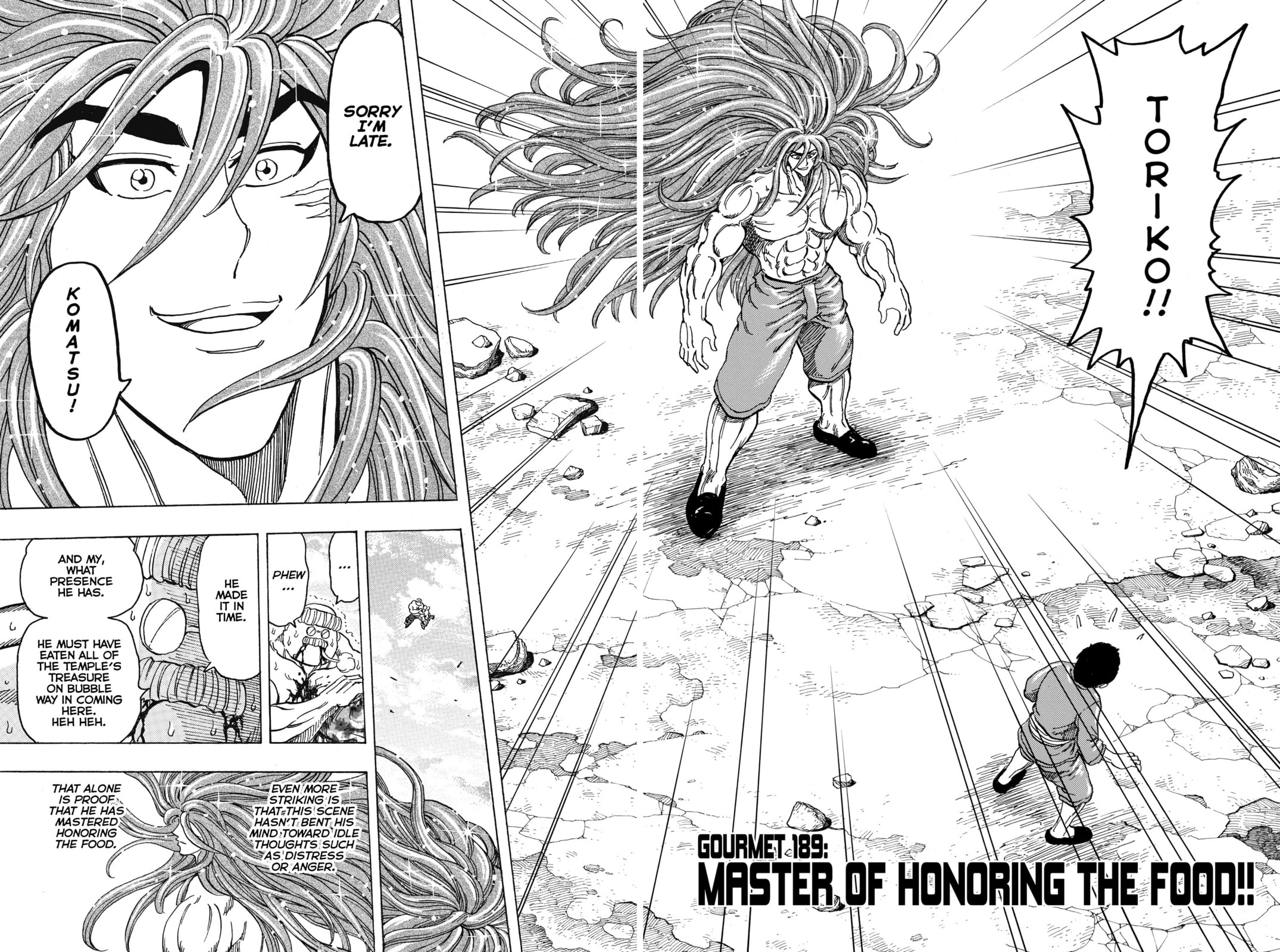 Read Toriko chapter 189 image 1 on Lezhin