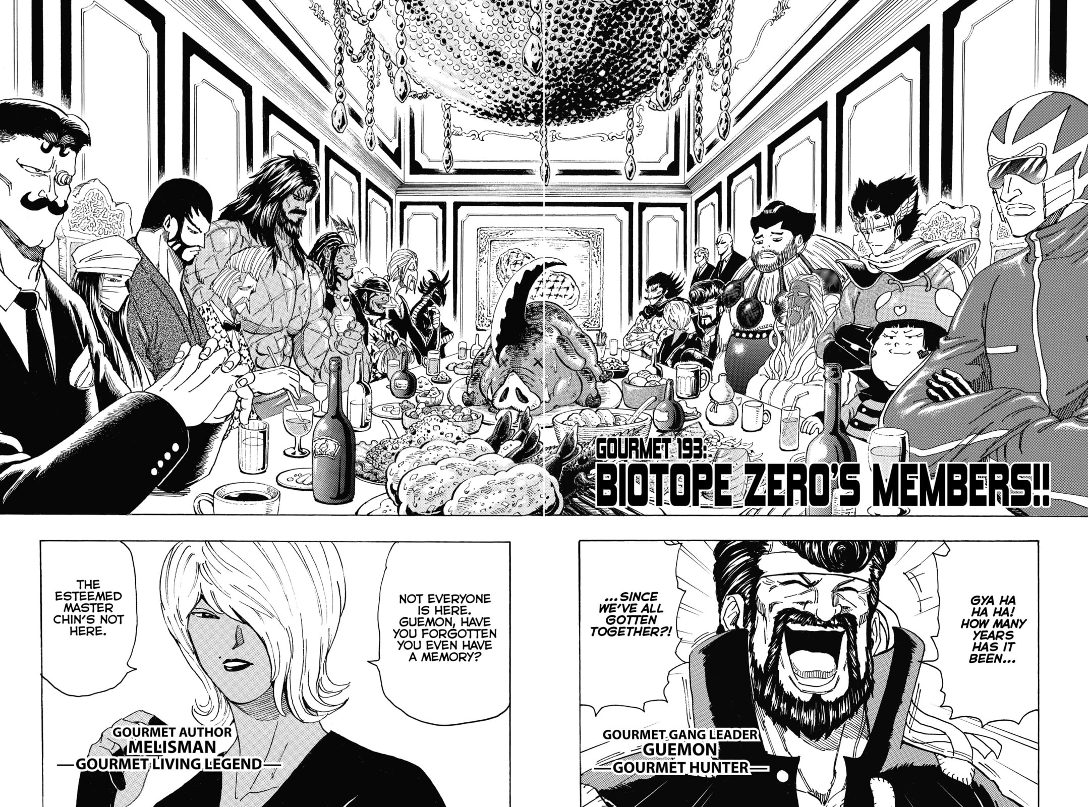 Read Toriko chapter 193 image 1 on Lezhin