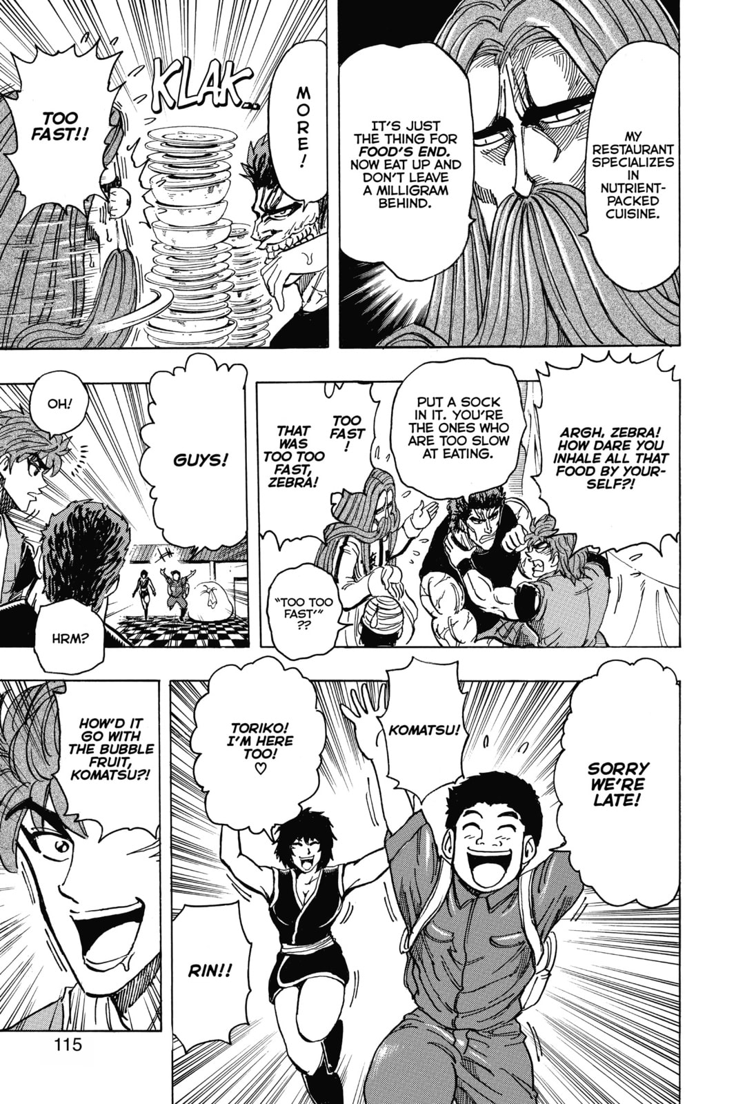 Read Toriko chapter 195 image 8 on Lezhin
