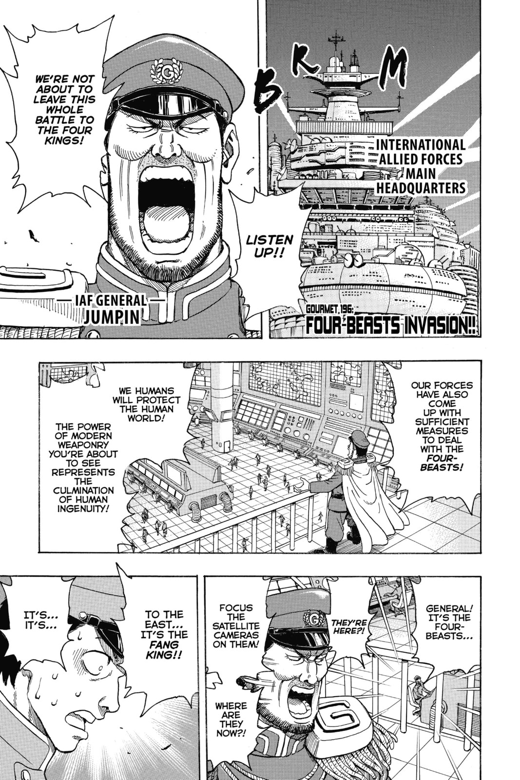 Read Toriko chapter 196 image 0 on Lezhin