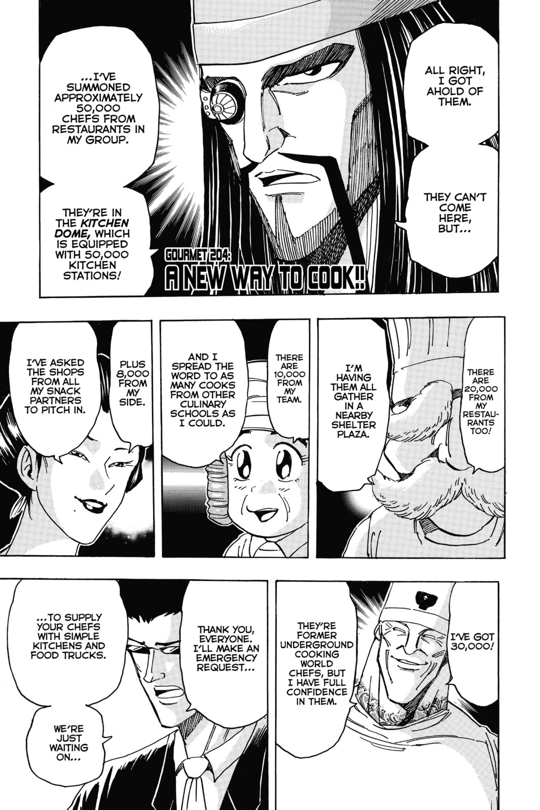 Read Toriko chapter 204 image 0 on Lezhin