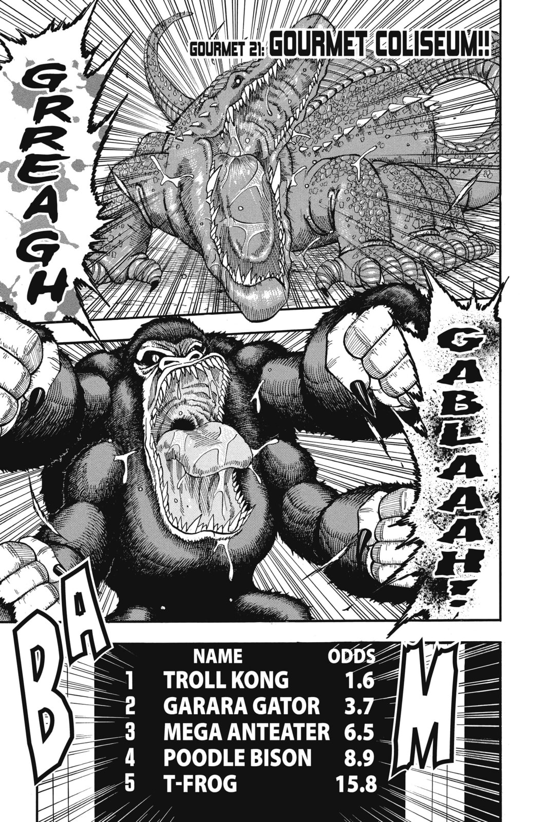 Read Toriko chapter 21 image 0 on Lezhin