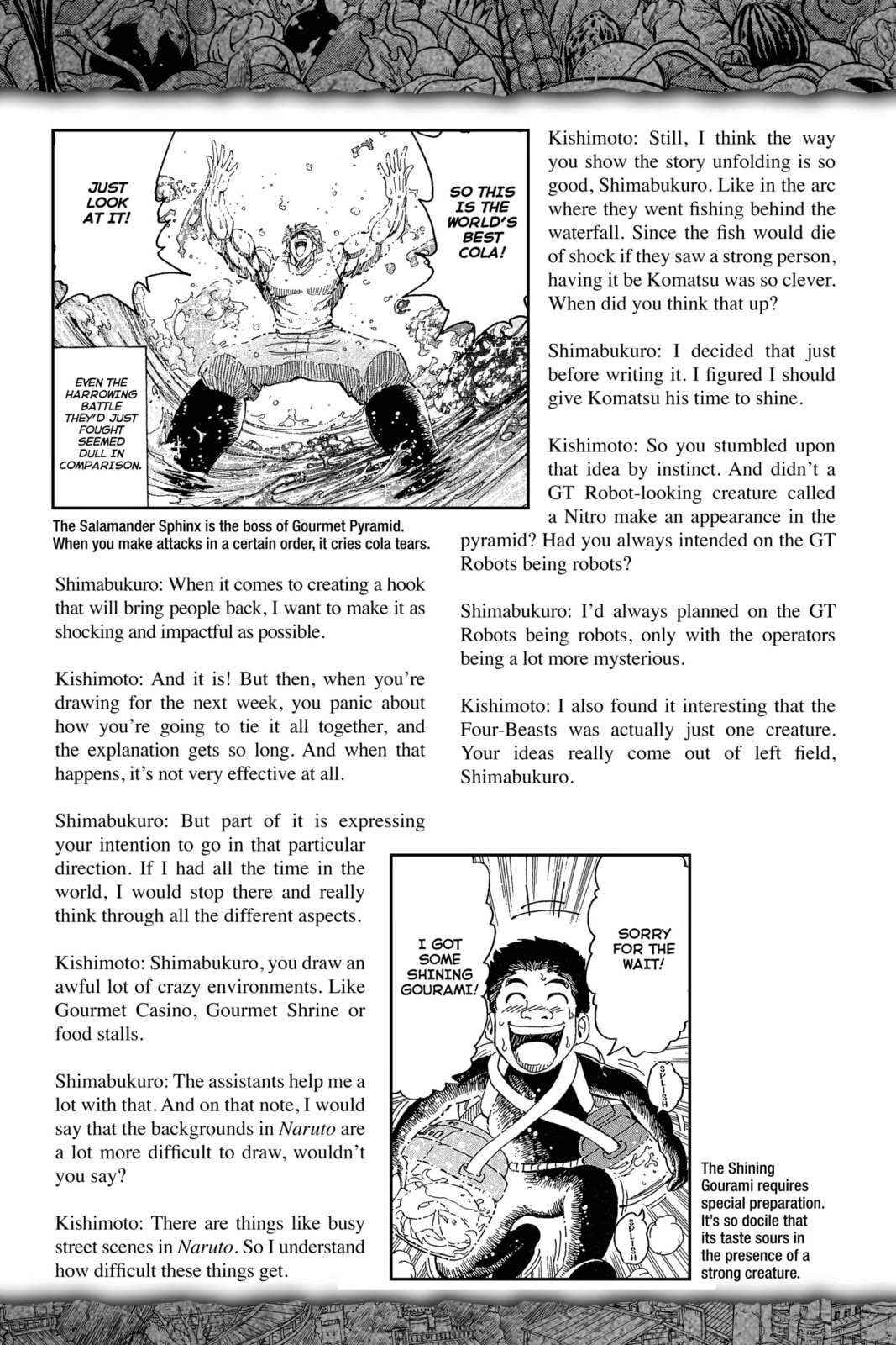 Read Toriko chapter 216.5 image 7 on Lezhin
