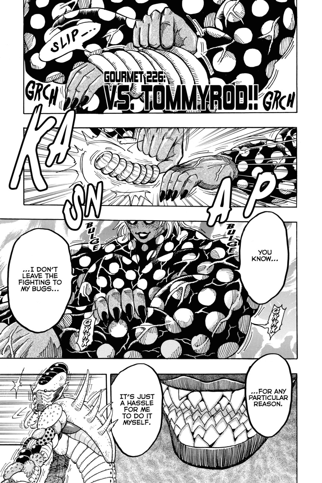 Read Toriko chapter 226 image 0 on Lezhin