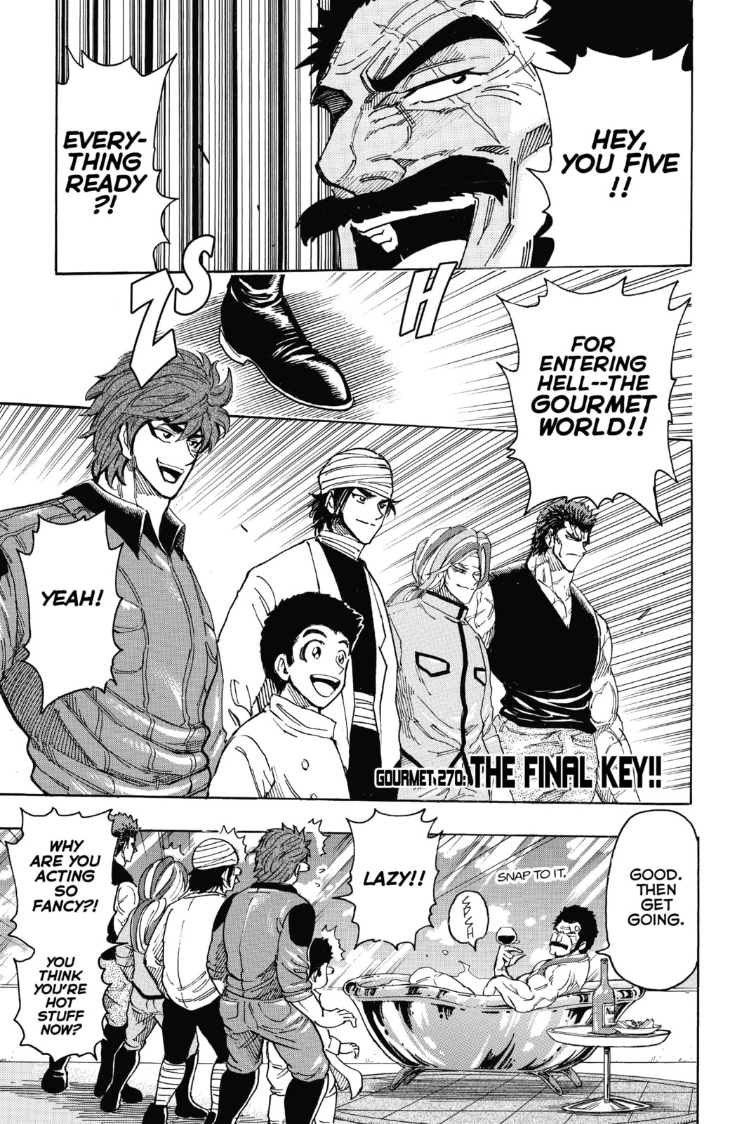 Read Toriko chapter 270 image 0 on Lezhin