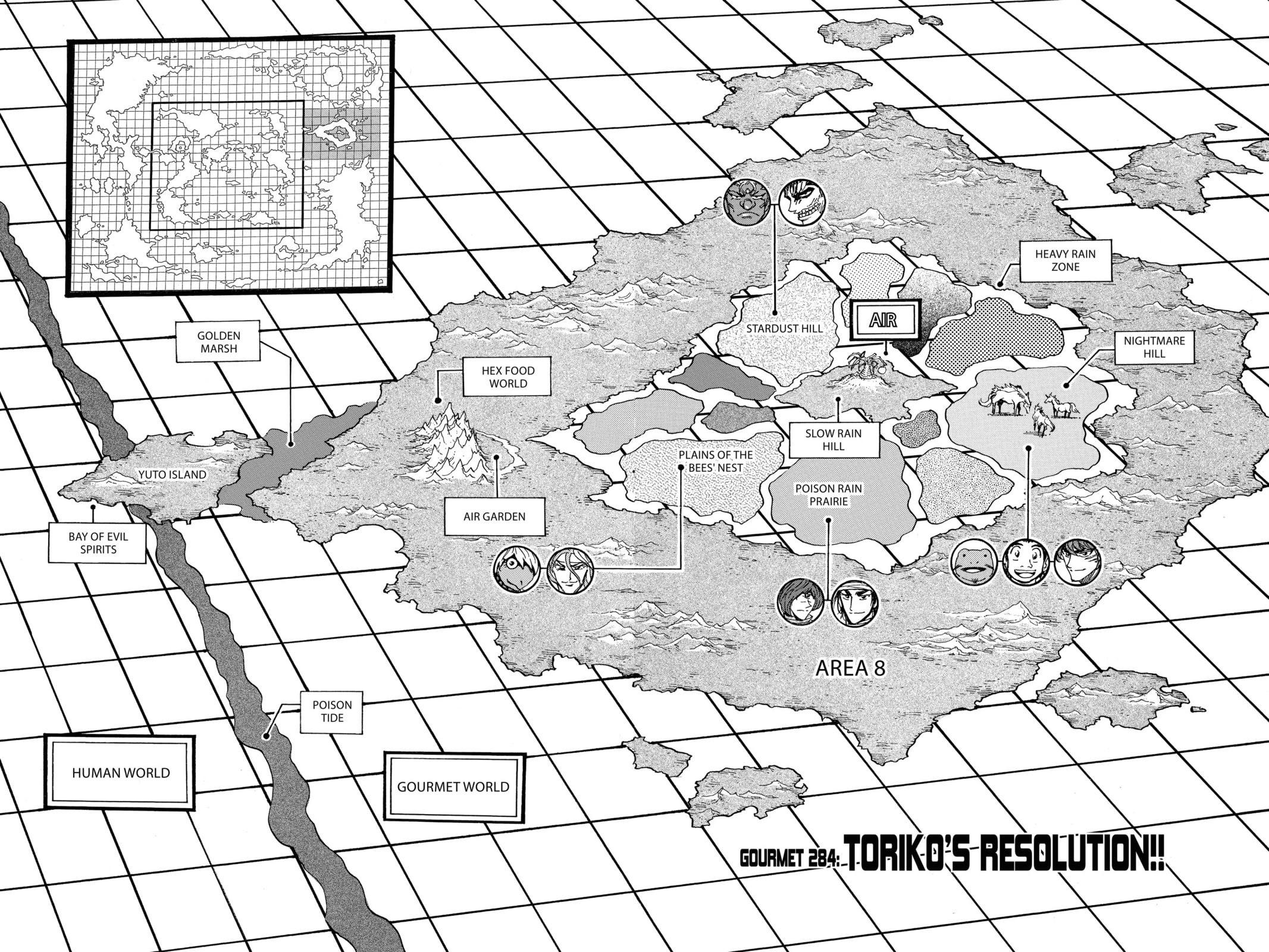 Read Toriko chapter 284 image 1 on Lezhin