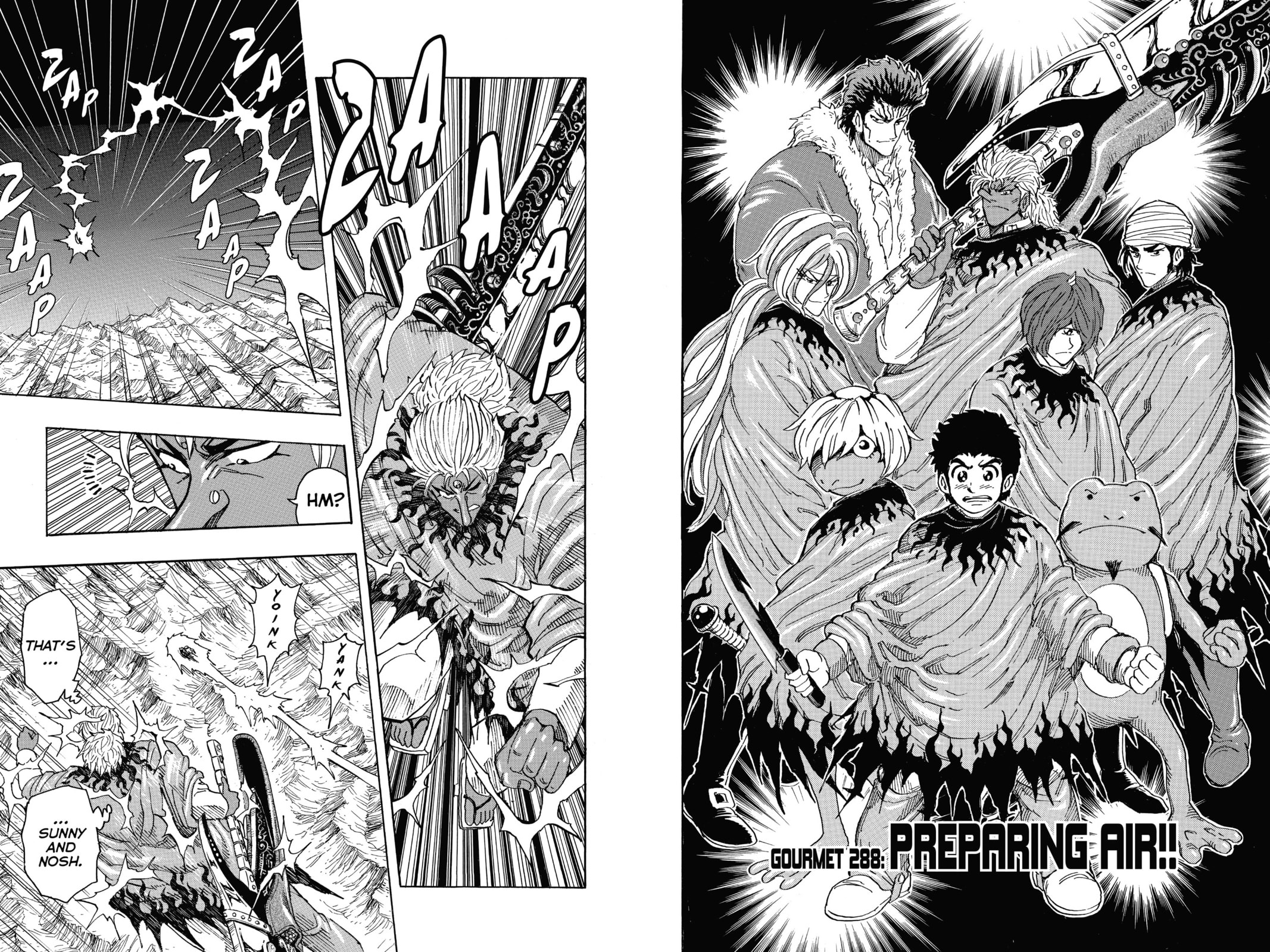 Read Toriko chapter 288 image 1 on Lezhin