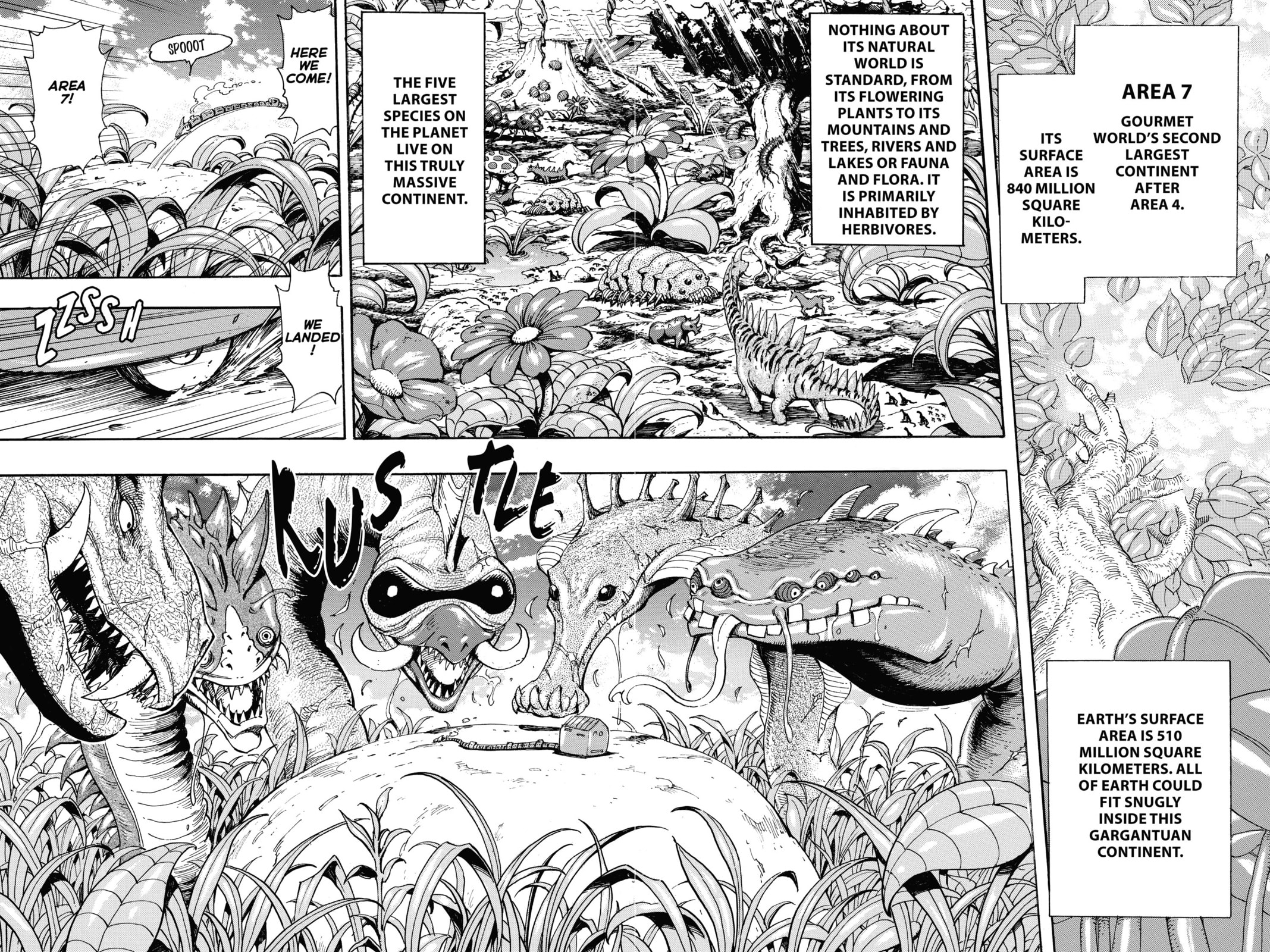 Read Toriko chapter 296 image 8 on Lezhin