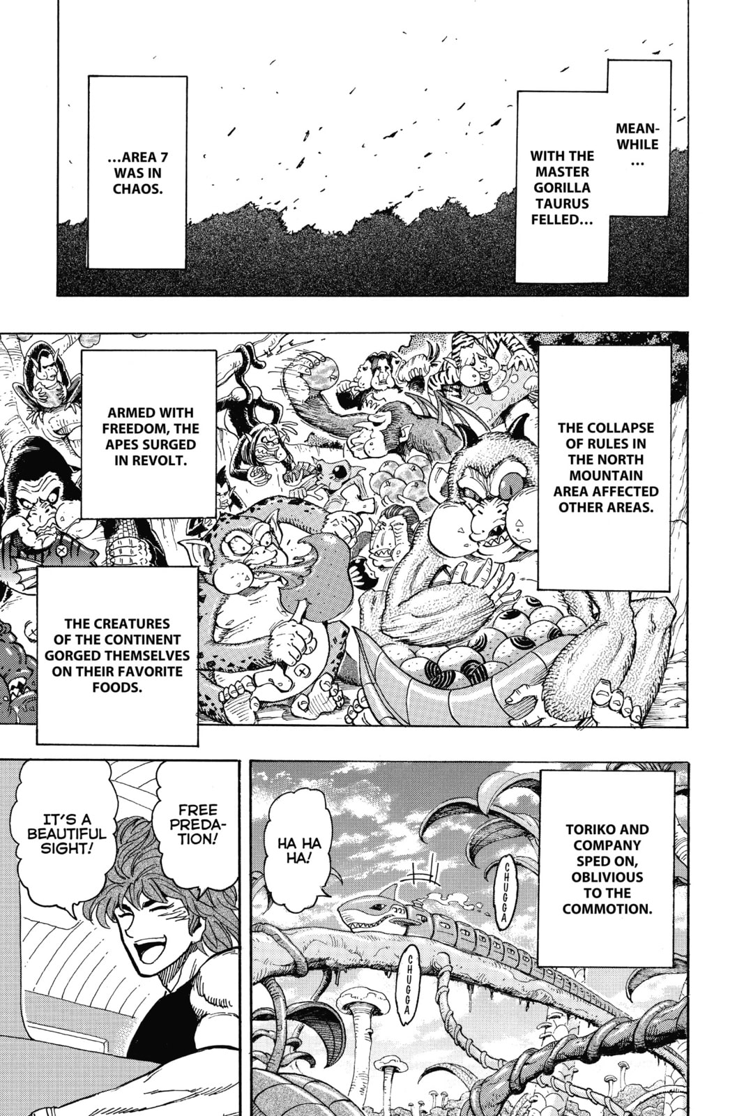 Read Toriko chapter 301 image 11 on Lezhin
