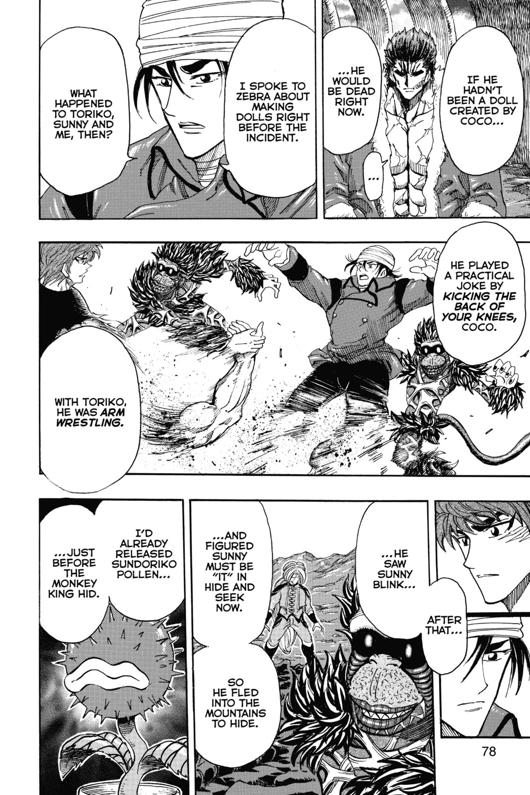 Read Toriko chapter 304 image 11 on Lezhin