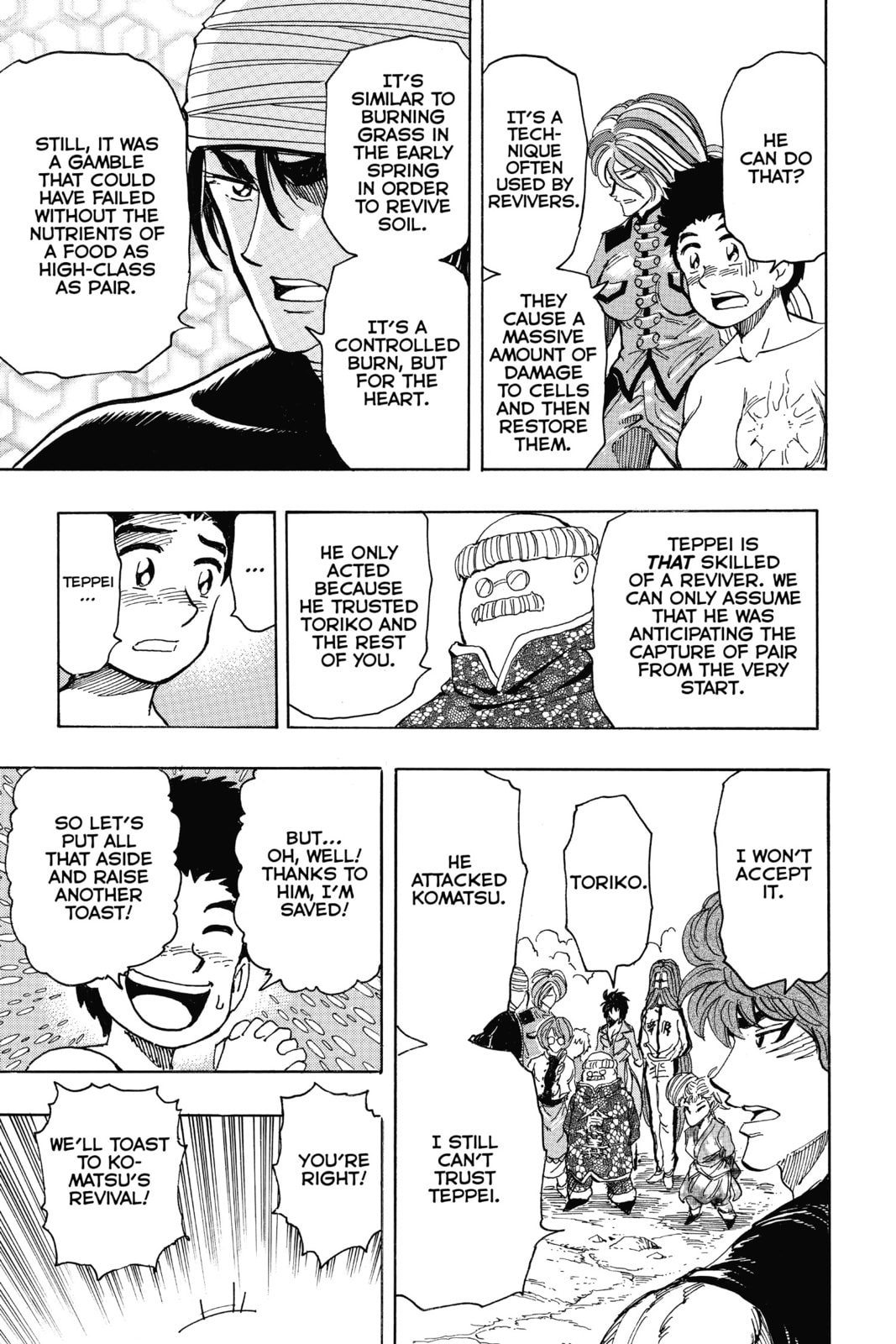 Read Toriko chapter 321 image 14 on Lezhin